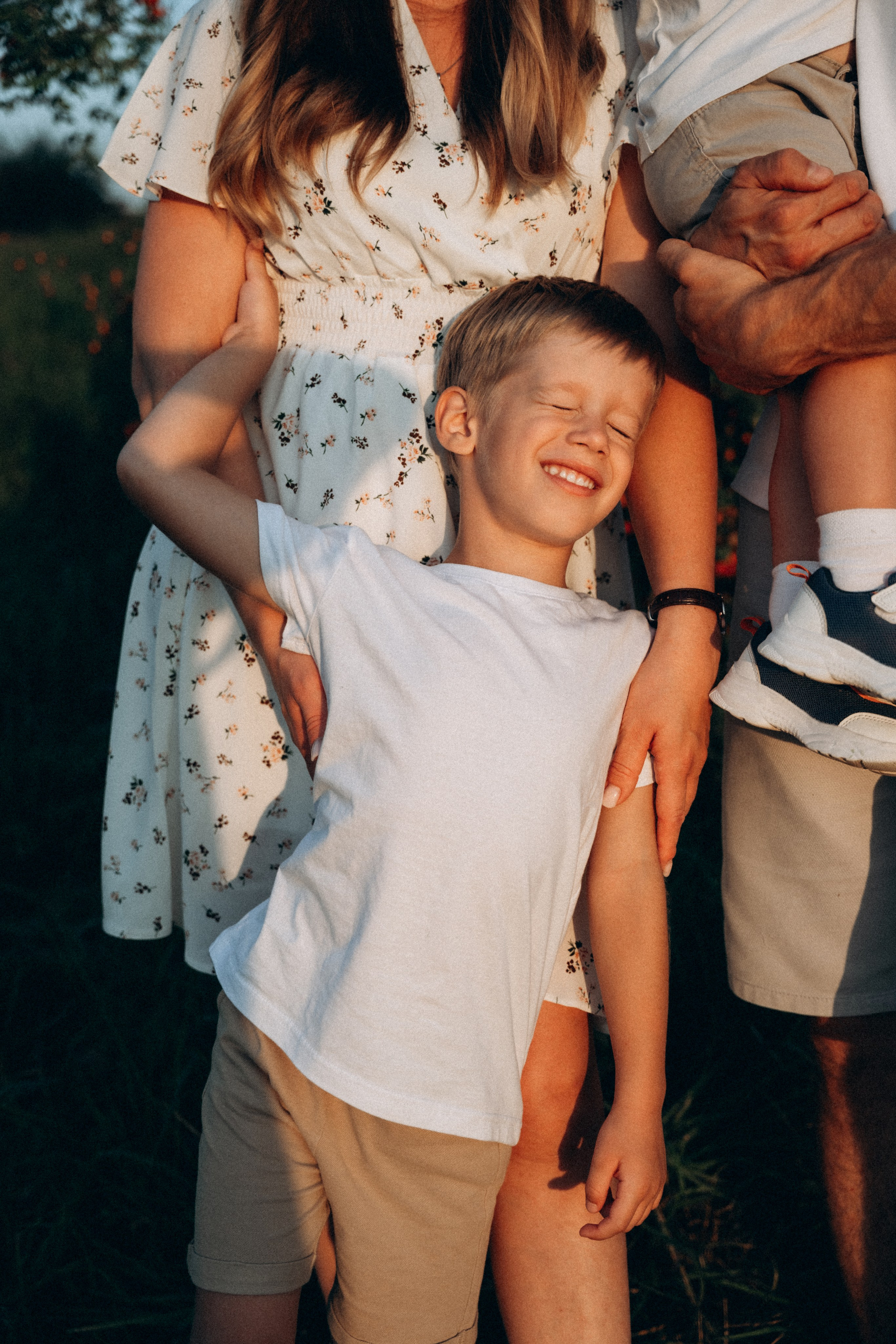 Марина, Саша, Максим и Дениска. Фотограф Мария Миллс | Минск