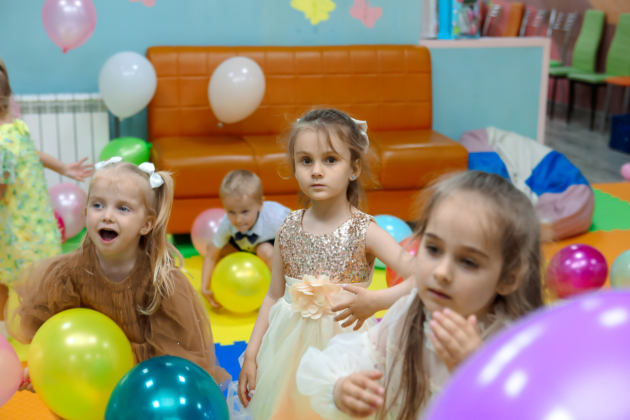 Вечеринка с воздушными шарами. Семейный и свадебный фотограф во Владивостоке Аня Смецкая