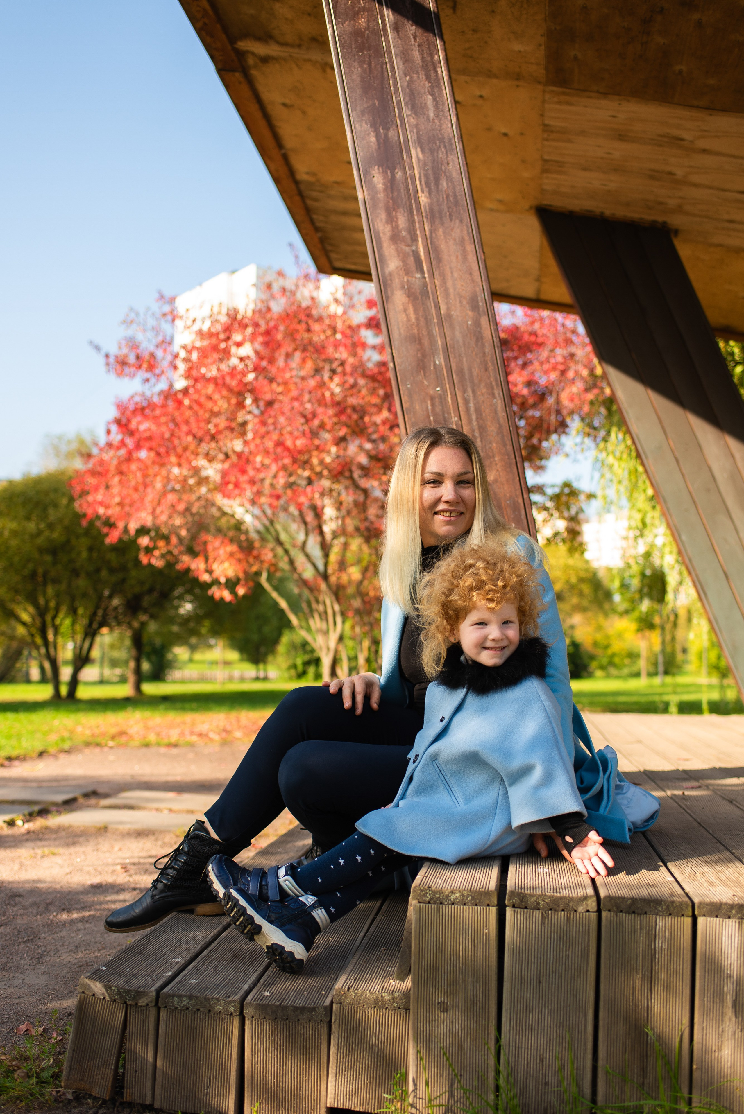 Семейная фотопрогулка. Семейный, детский фотограф в Москве Дегтярева Анастасия