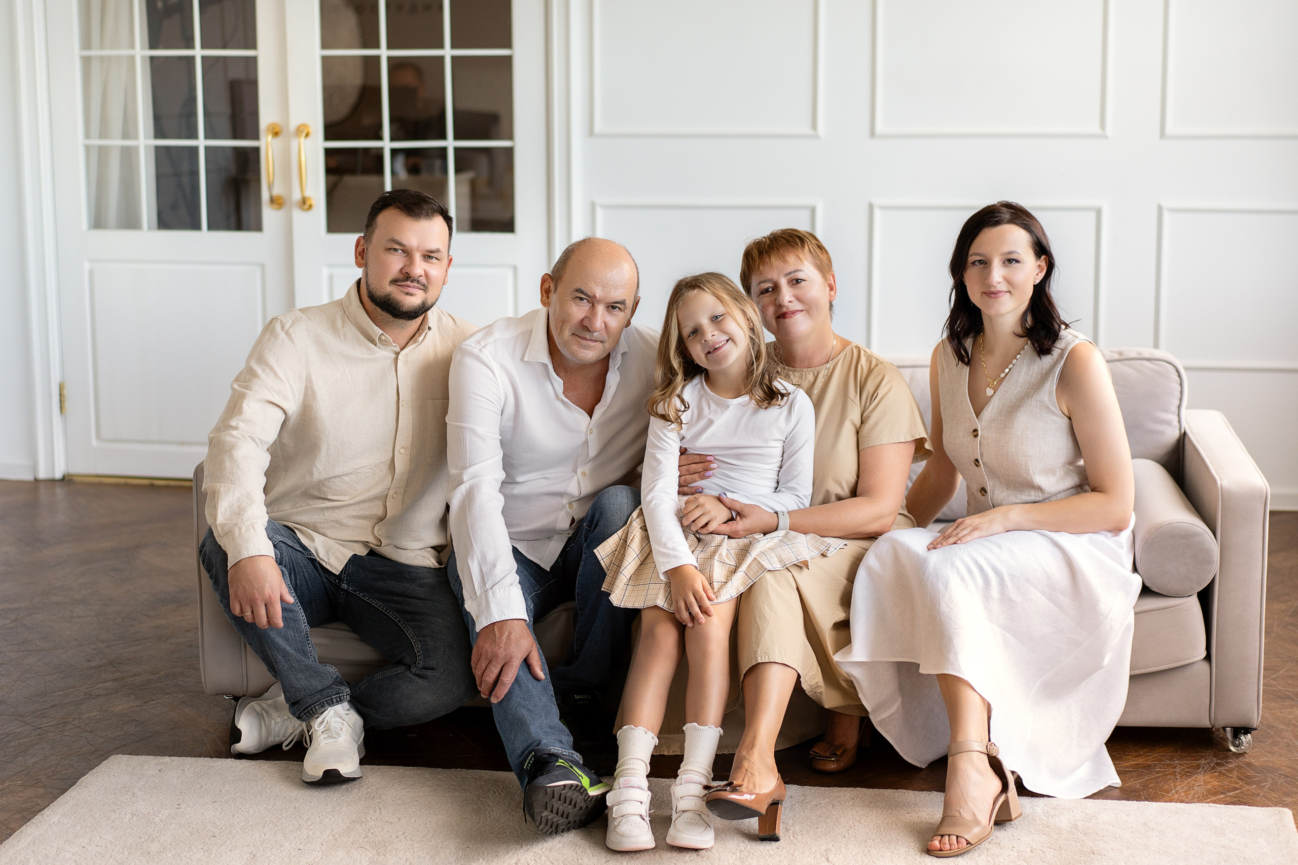 Большая семья. Семейный и свадебный фотограф Минск, Беларусь Анна Орловская