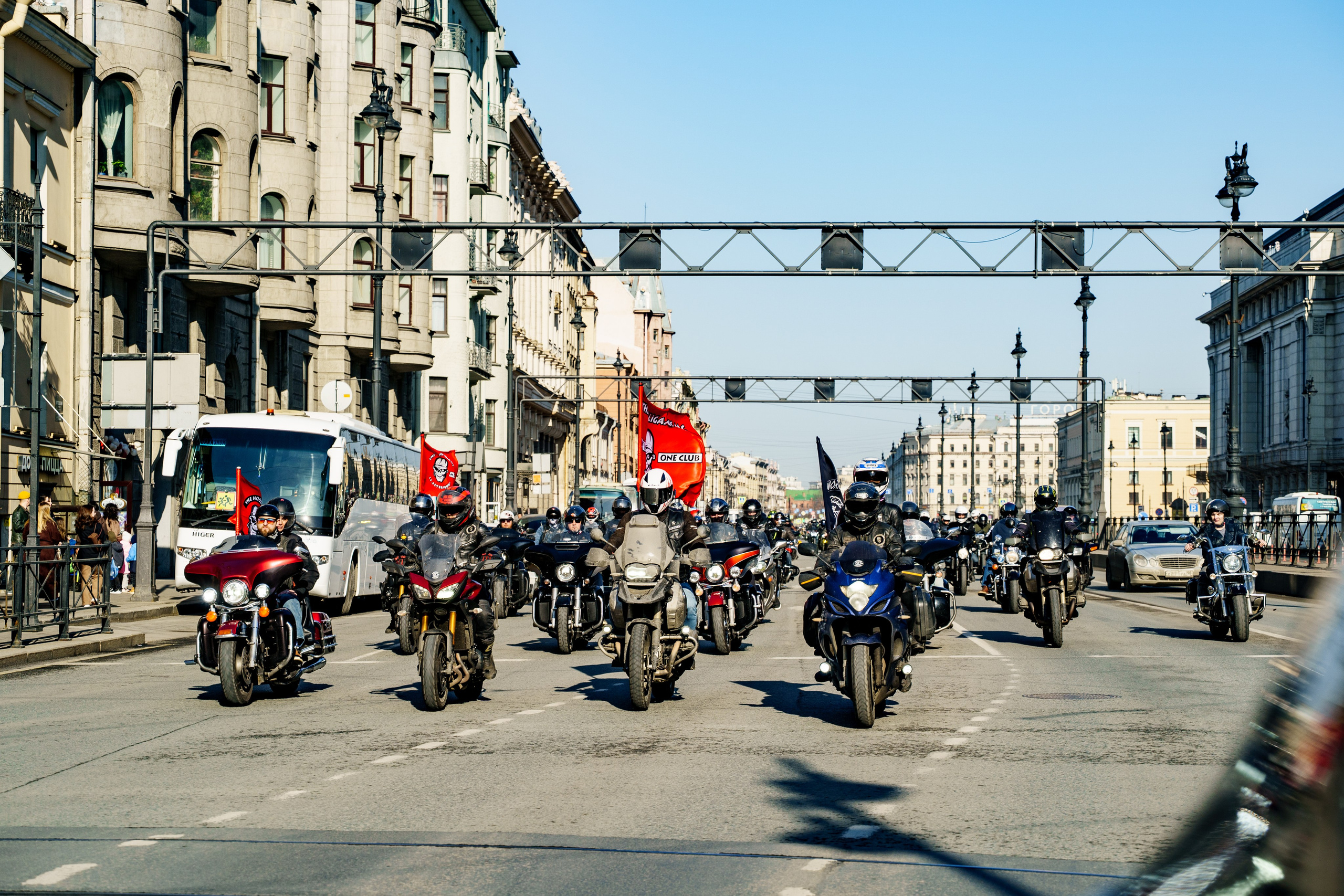Прохват мотоклуба Norman Riders ч.1. Концертный и репортажный фотограф в Санкт-Петербурге Слава Пахомов