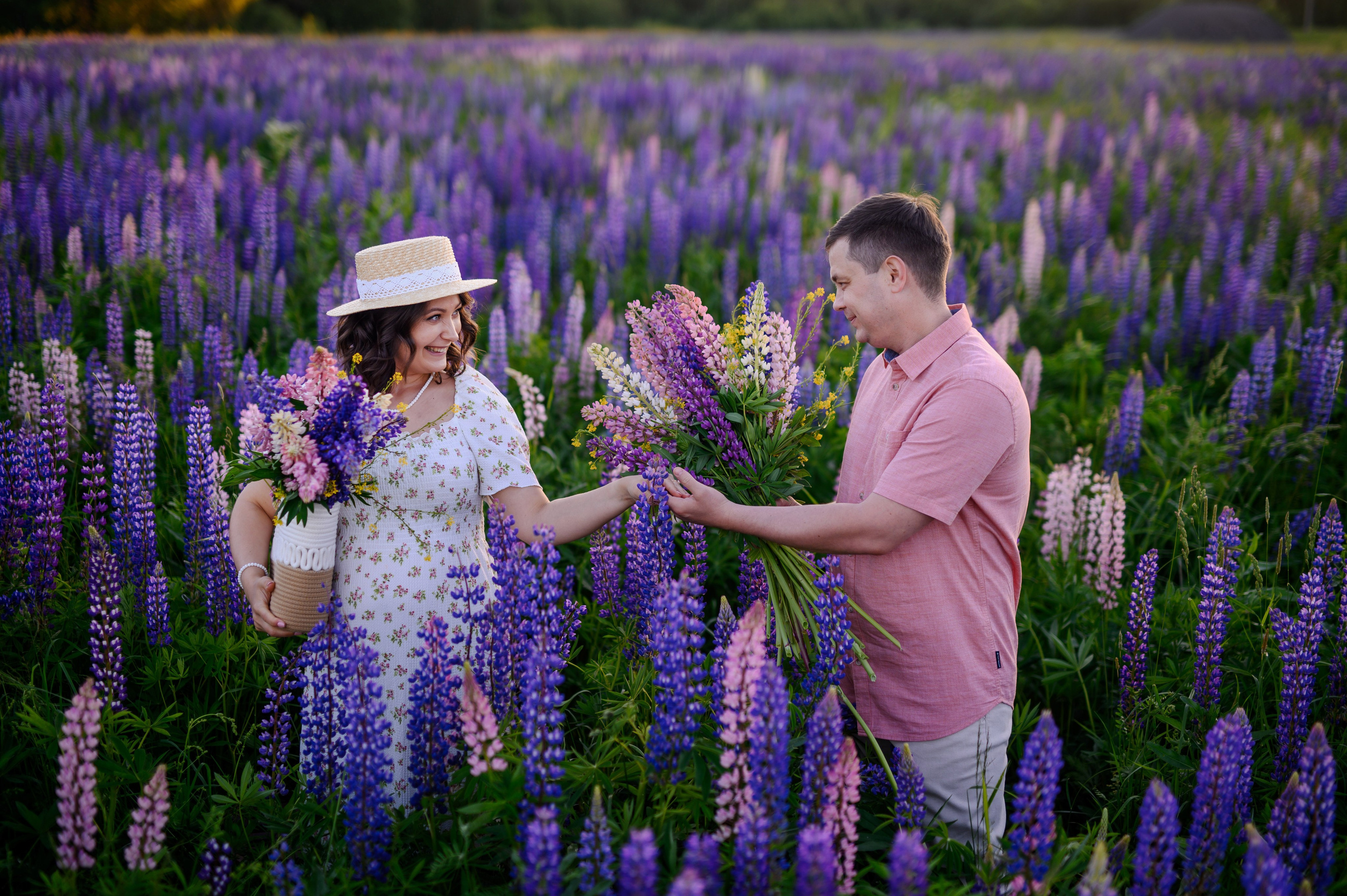 Люпиновое счастье. Портретный, семейный и свадебный фотограф в Санкт-Петербурге и в Пушкине Ширяев Денис