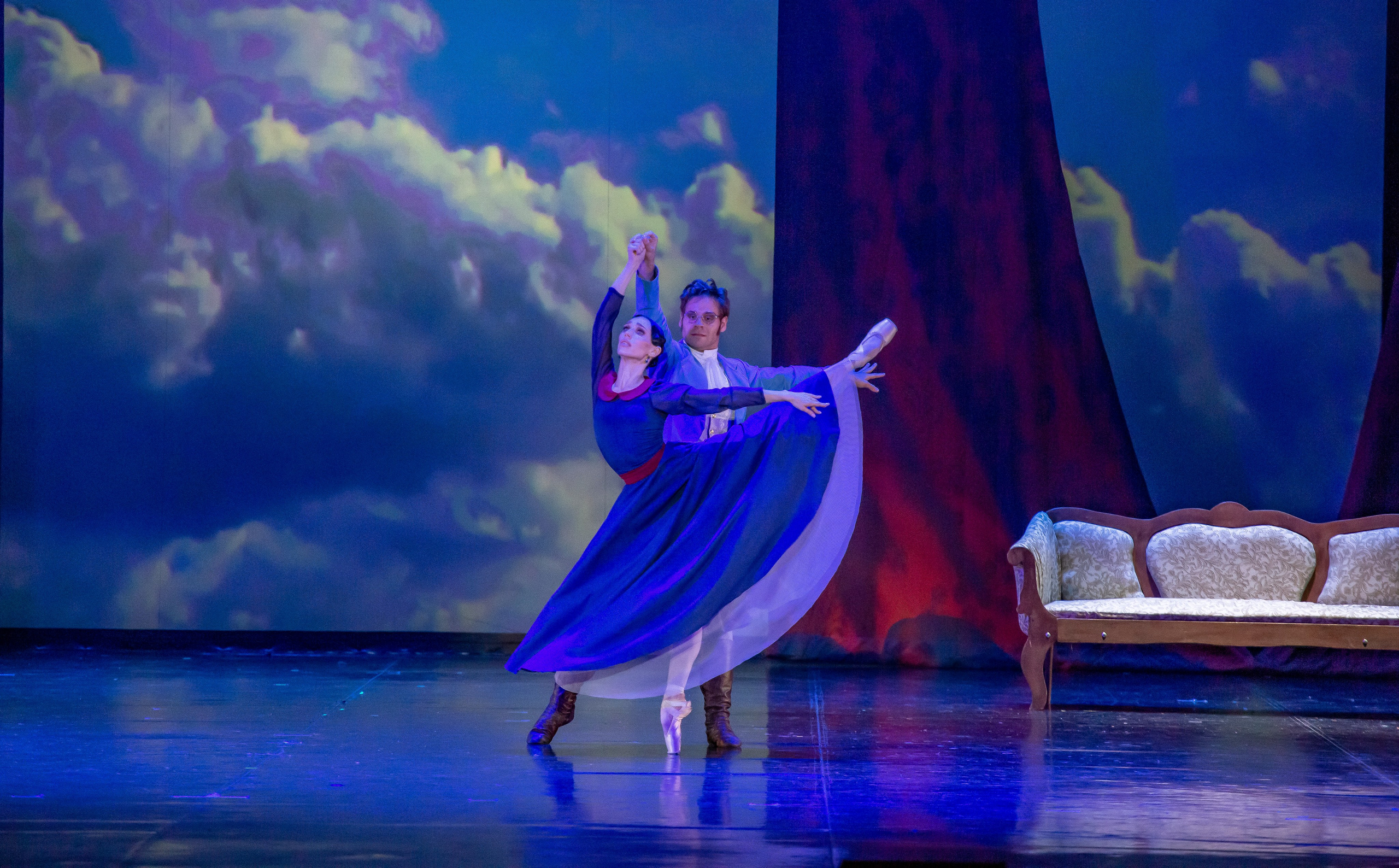 Война и Мир балет Марийского театра оперы и балета на сцене Зимнего театра г. Сочи премьера. Фотограф в Сочи Юрий Шептаев