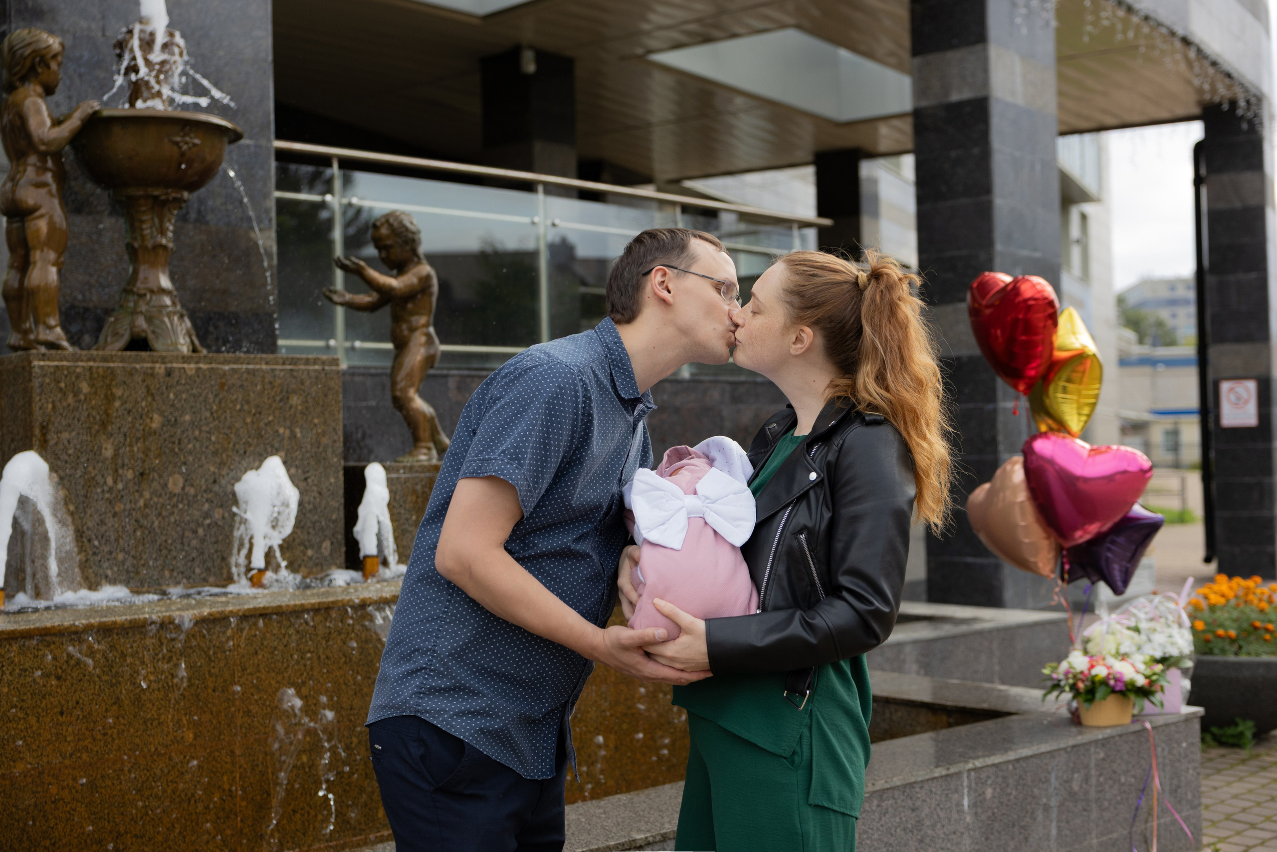 Выписка из роддома. Татьяна Нагорнова — семейный фотограф в Санкт-Петербурге