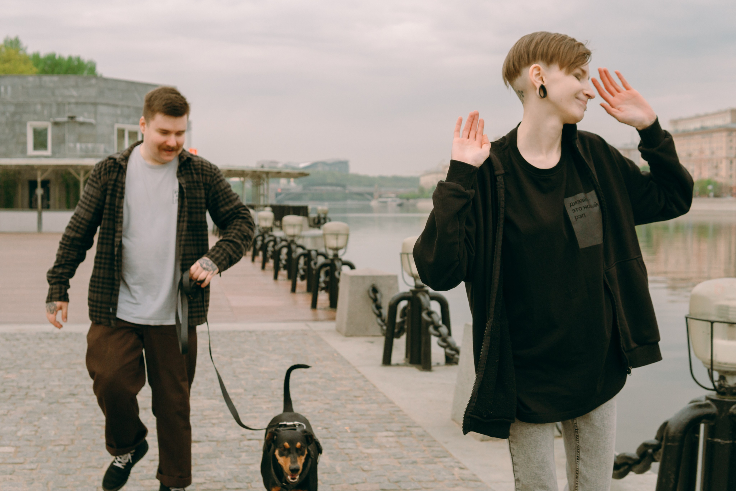 Кира, Максим и Аскара. Фотограф-анималист Ксения Воробьева, Москва