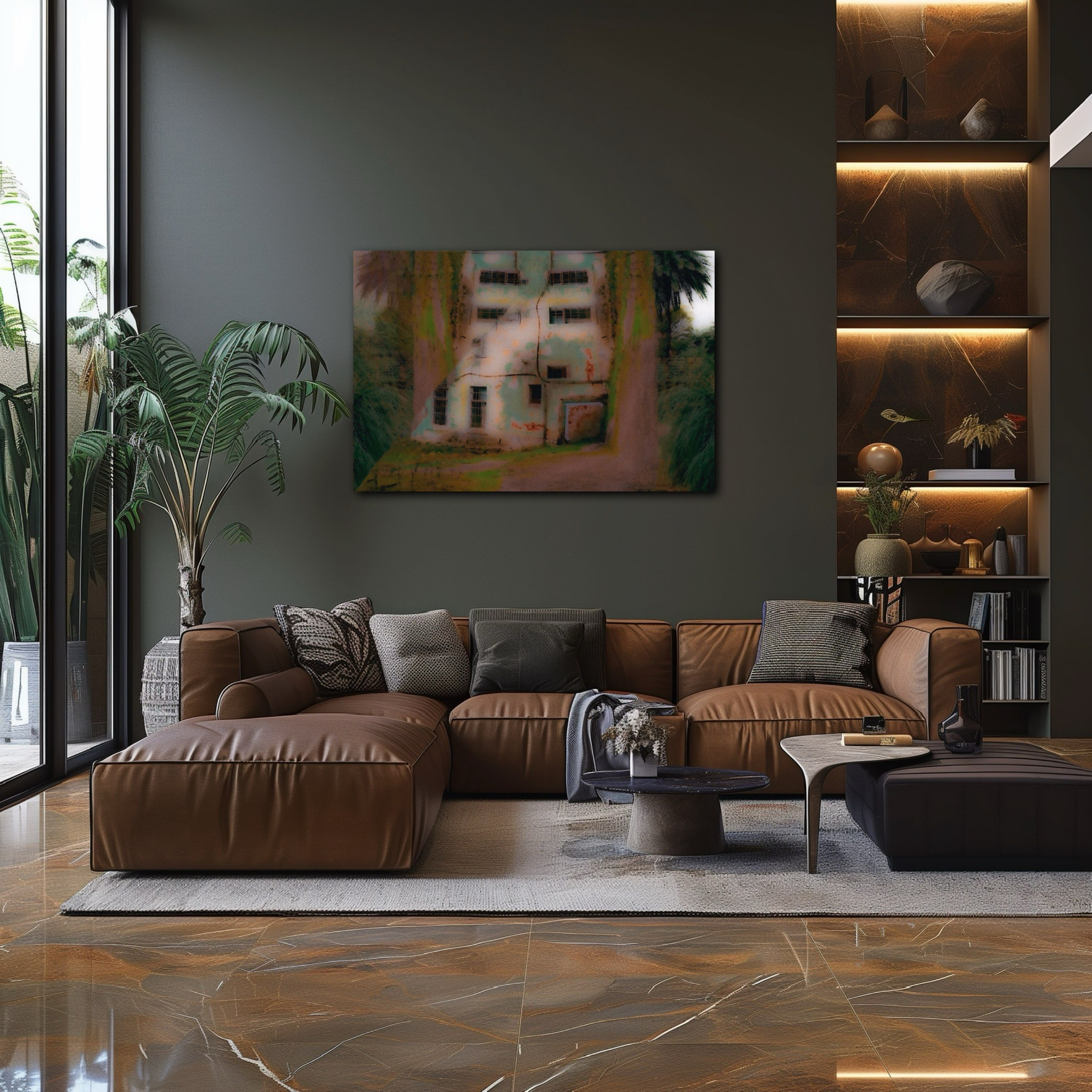 THE BUILDINGS. Визуальный артист Наташа Солнцева