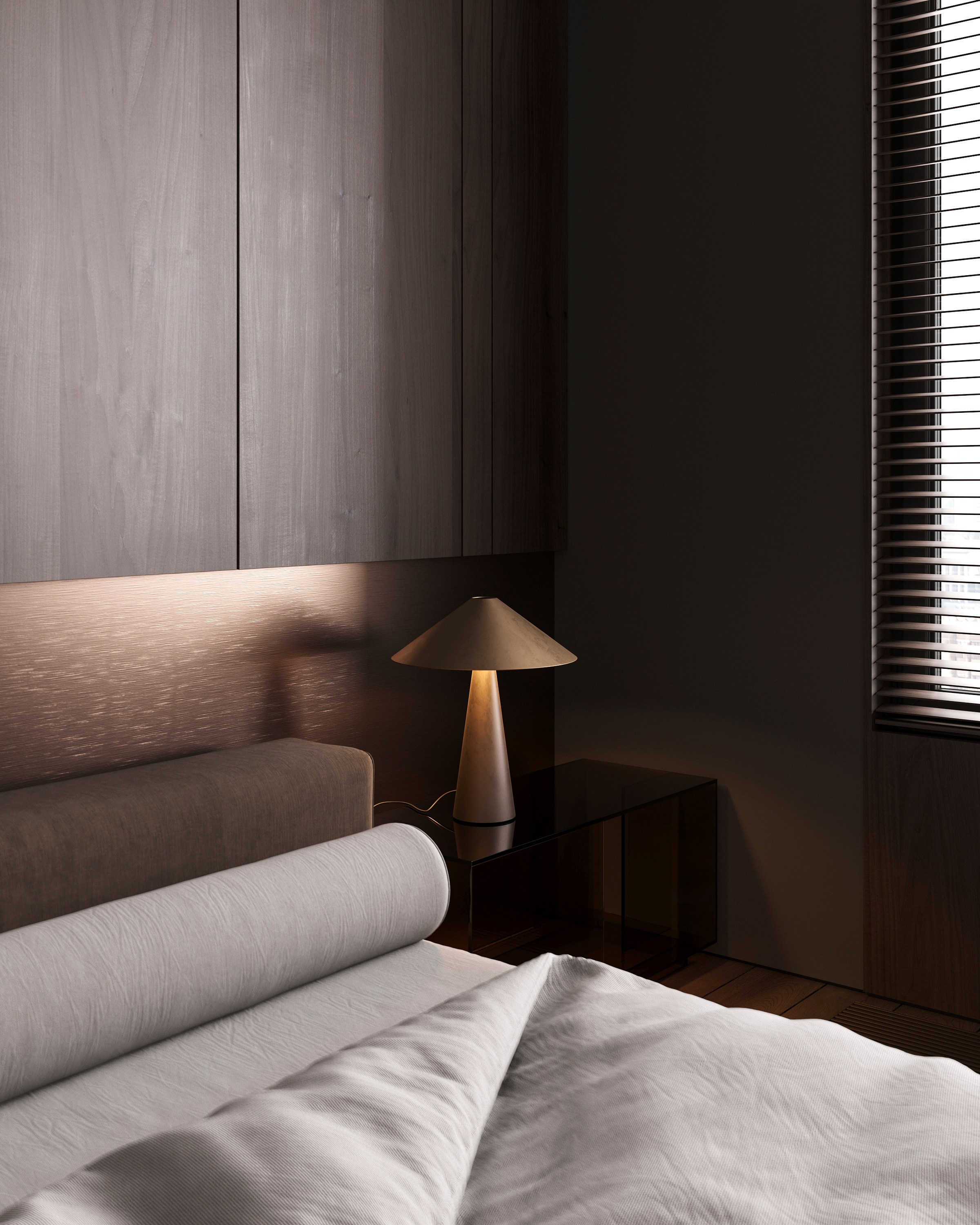 B&W AESTHETIC | DESIGNER ANNE KIREEVA. Interior Visualization by Valerie Stetyukevich