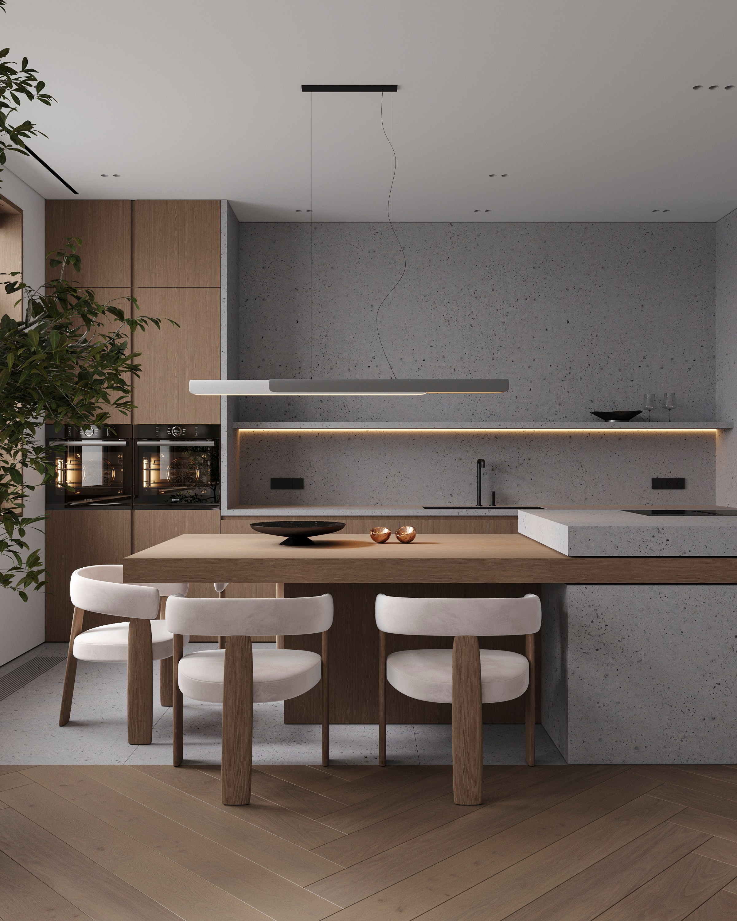 URBAN RETREAT | DESIGNER ANNE KIREEVA. Interior Visualization by Valerie Stetyukevich