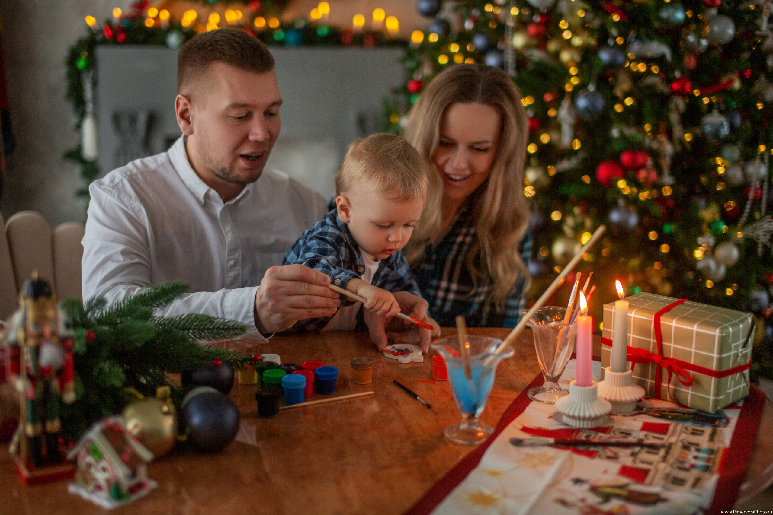 Новогодняя сказка Маркуса, 2024. Семейный и детский фотограф в Петрозаводске