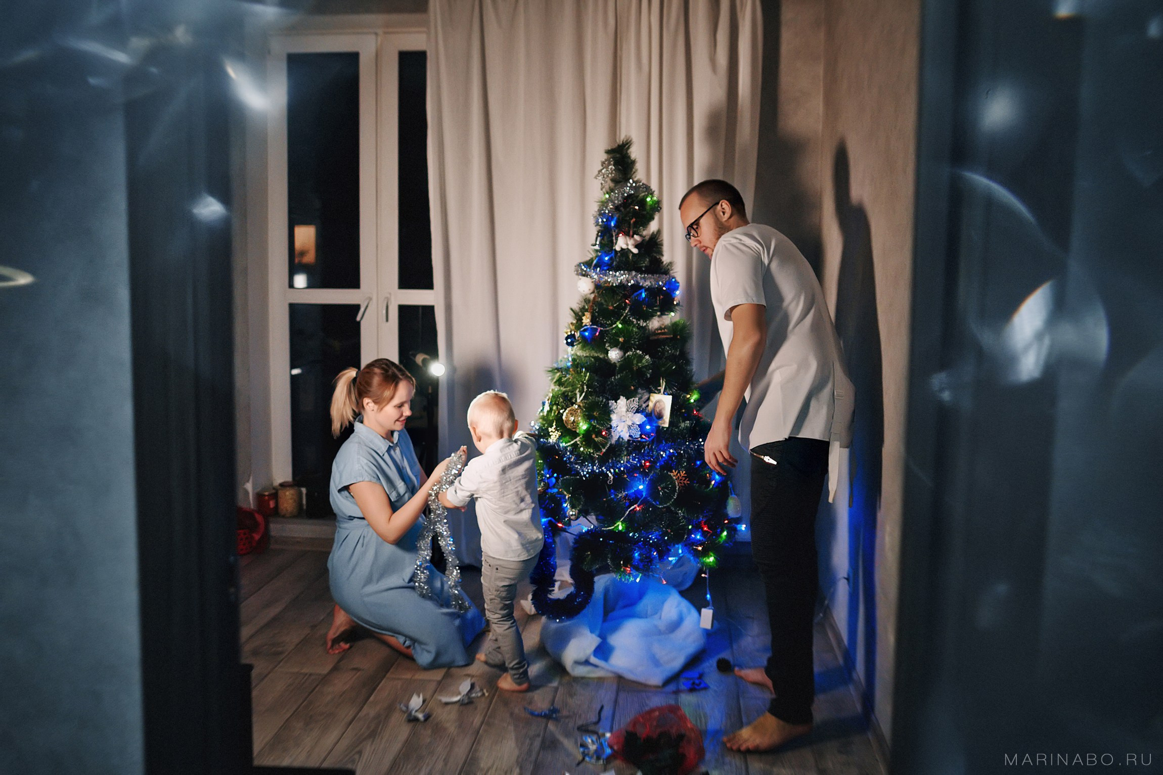 В гостях, новогодняя, домашняя фотосъемка в Санкт-Петербурге. Семейный Lifestyle фотограф в Санкт-Петербурге Марина Бокшицкая