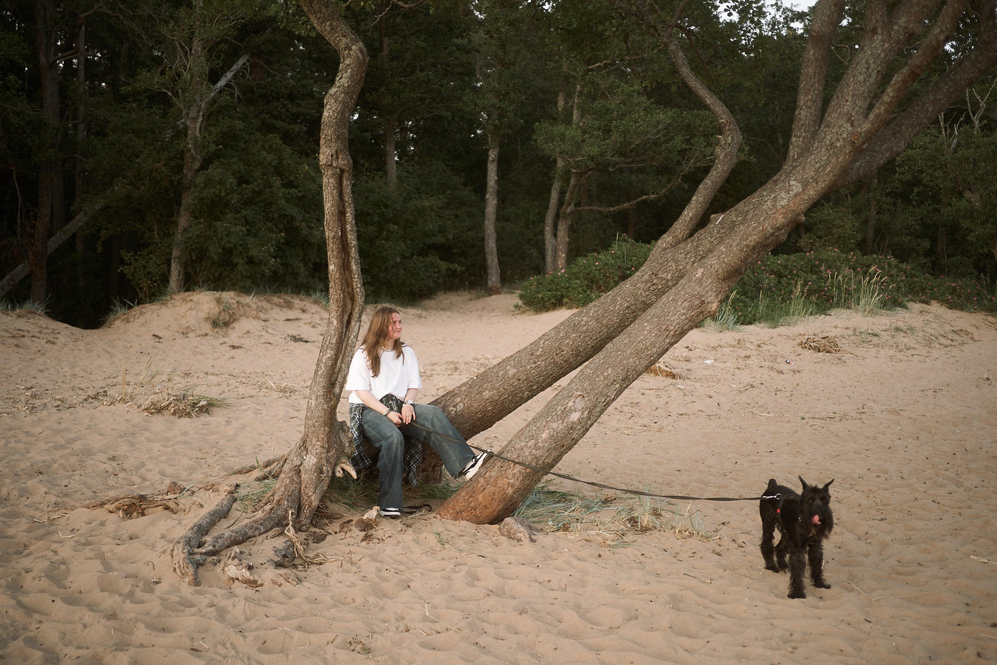Оля и Месси. Фотограф анималист Москва Дарья