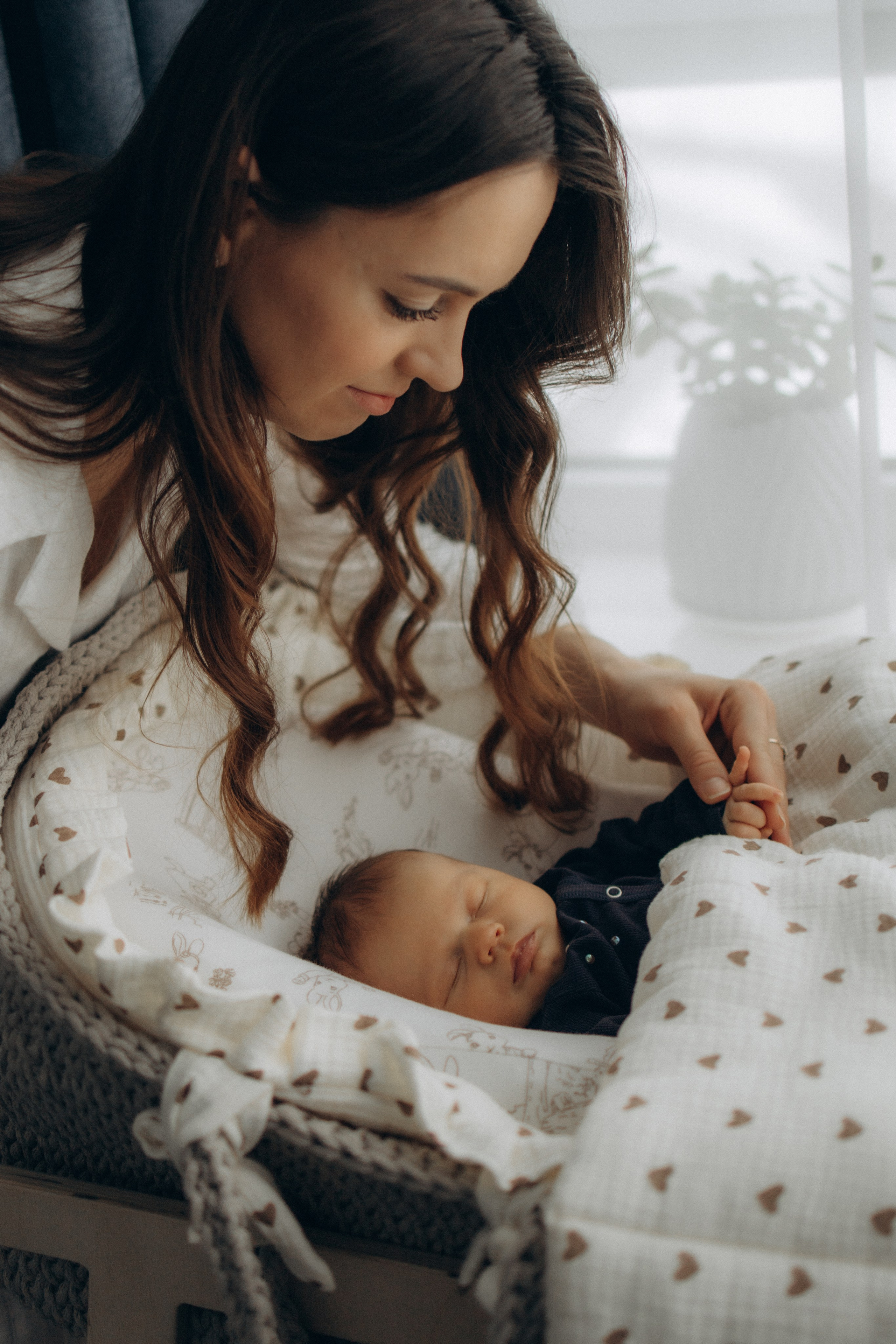 Маленькая кроха Есения. Семейный фотограф в Москве Анастасия Шалда