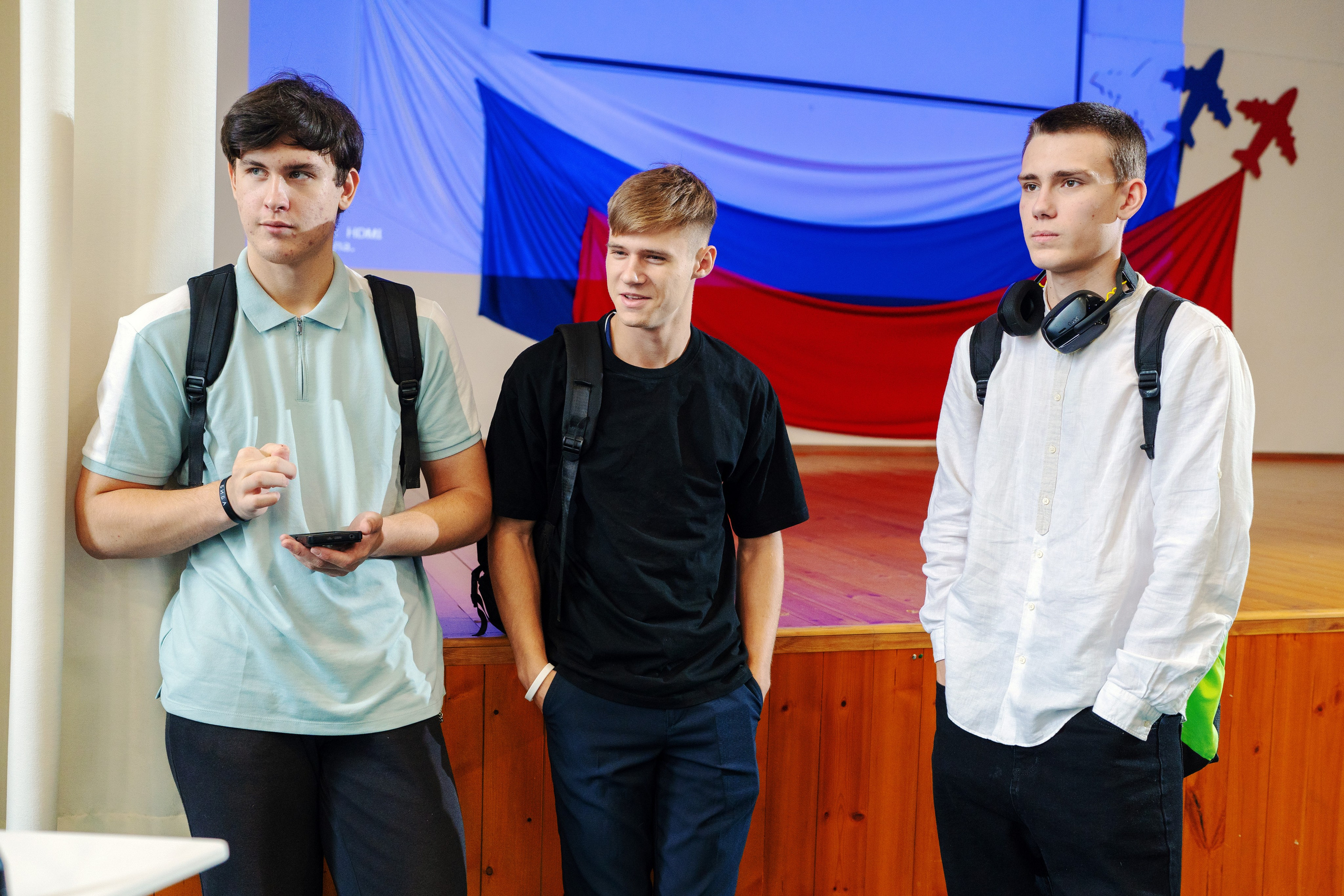 Лекция по киберспорту в школе № 2, п. Энем