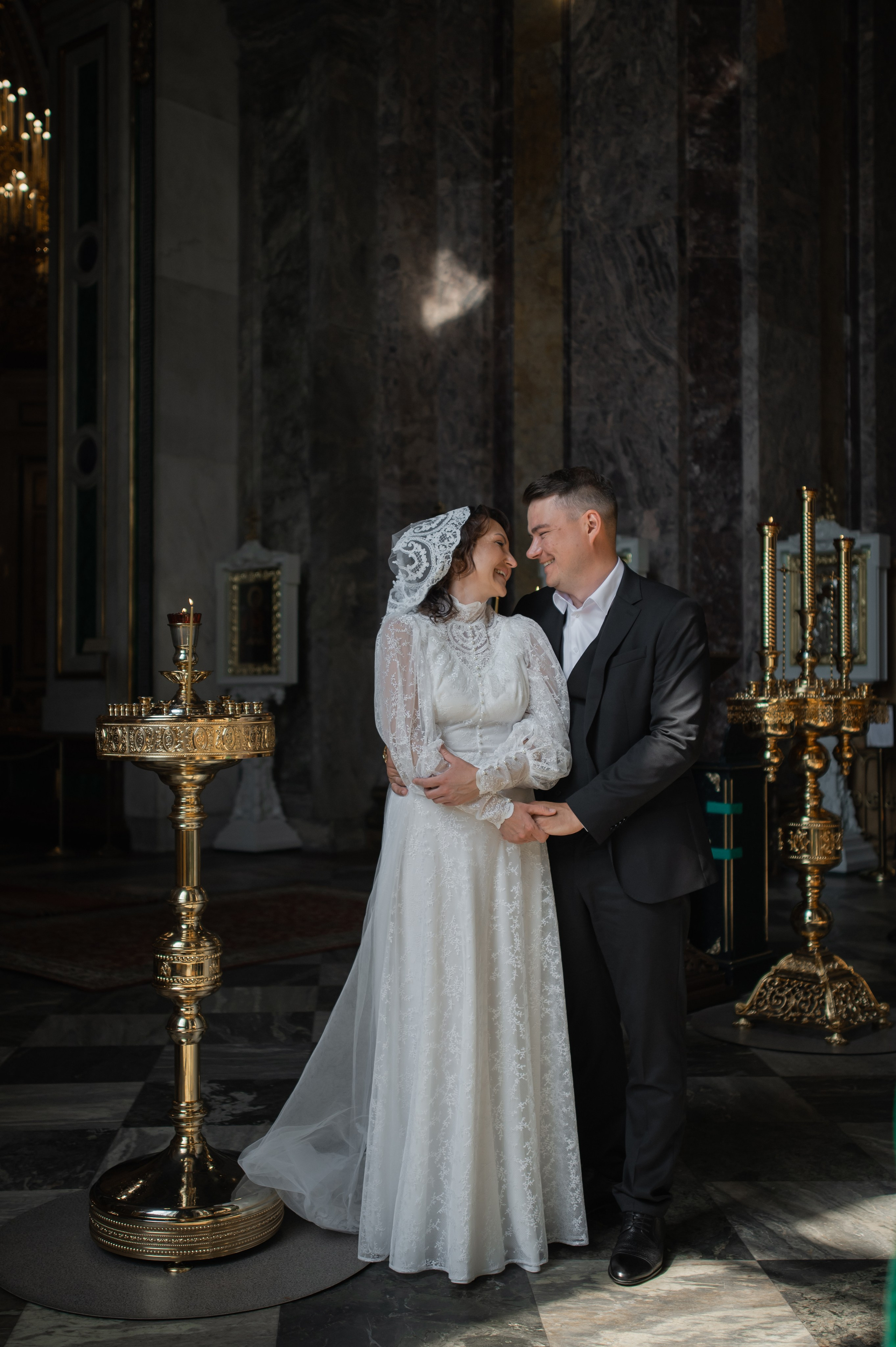 Венчание в Исаакиевском соборе. Фотограф на крещение и венчание, семейный фотограф в Санкт-Петербурге