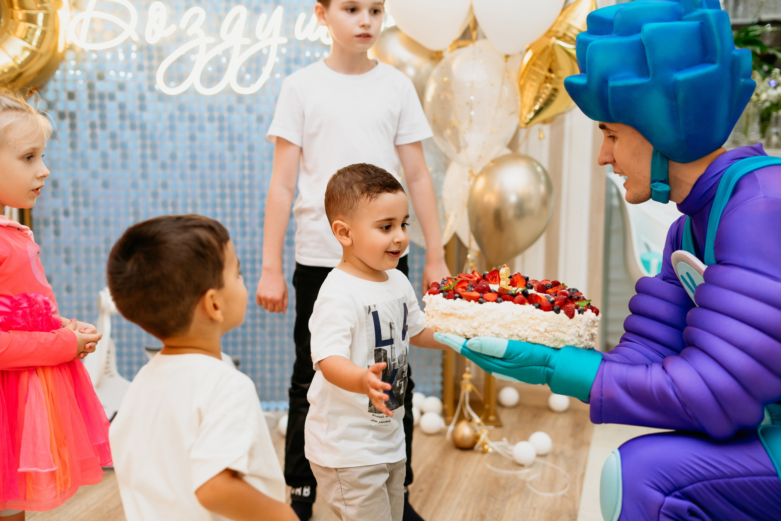 Артёму 3 года / Воздушно. Фотограф мероприятий в Ростове-на-Дону Есманская Елена