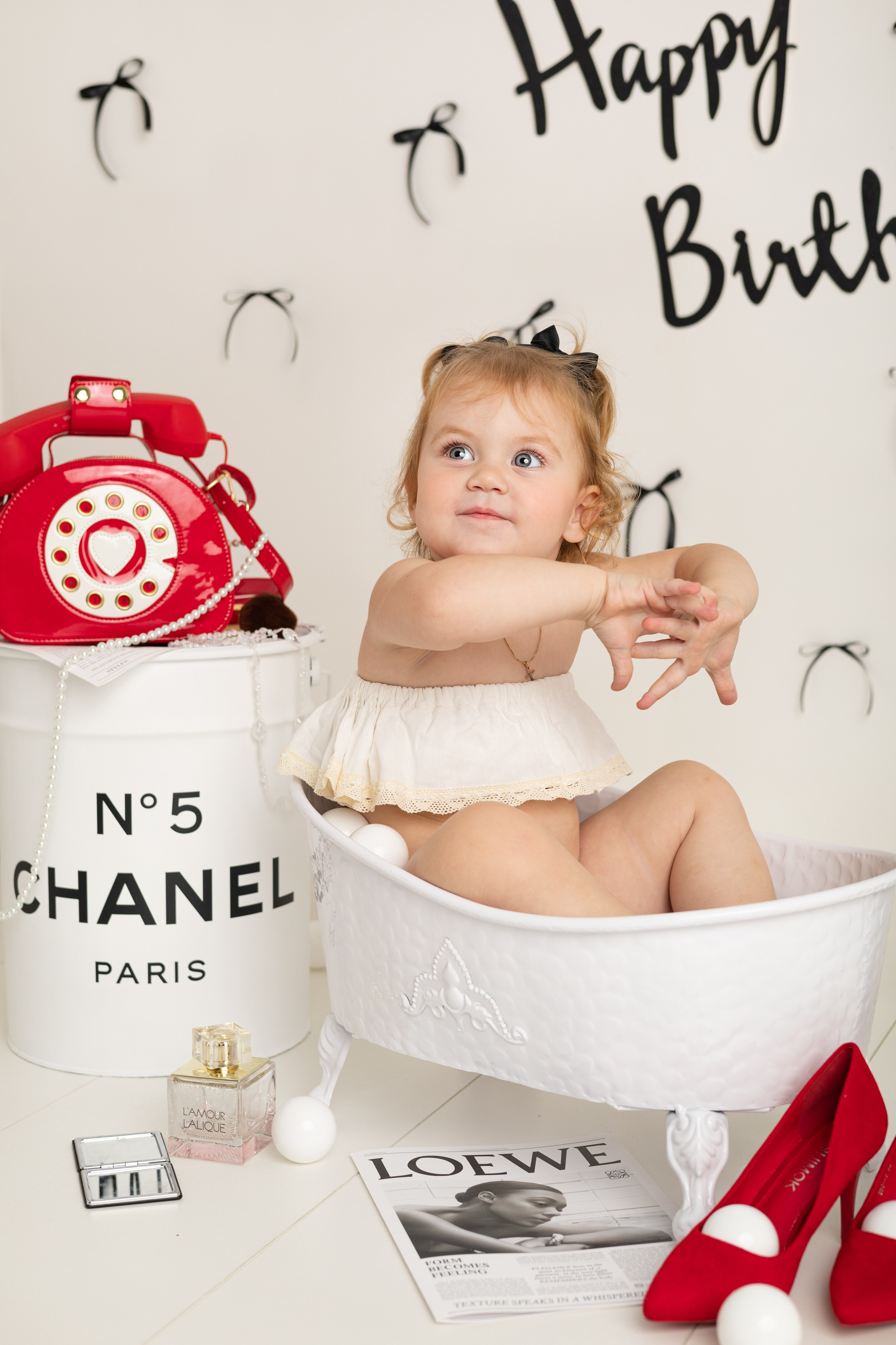 «Шанель 2.0». «Вкадре» — фотосессия новорожденных Тула | детский фотограф в Туле