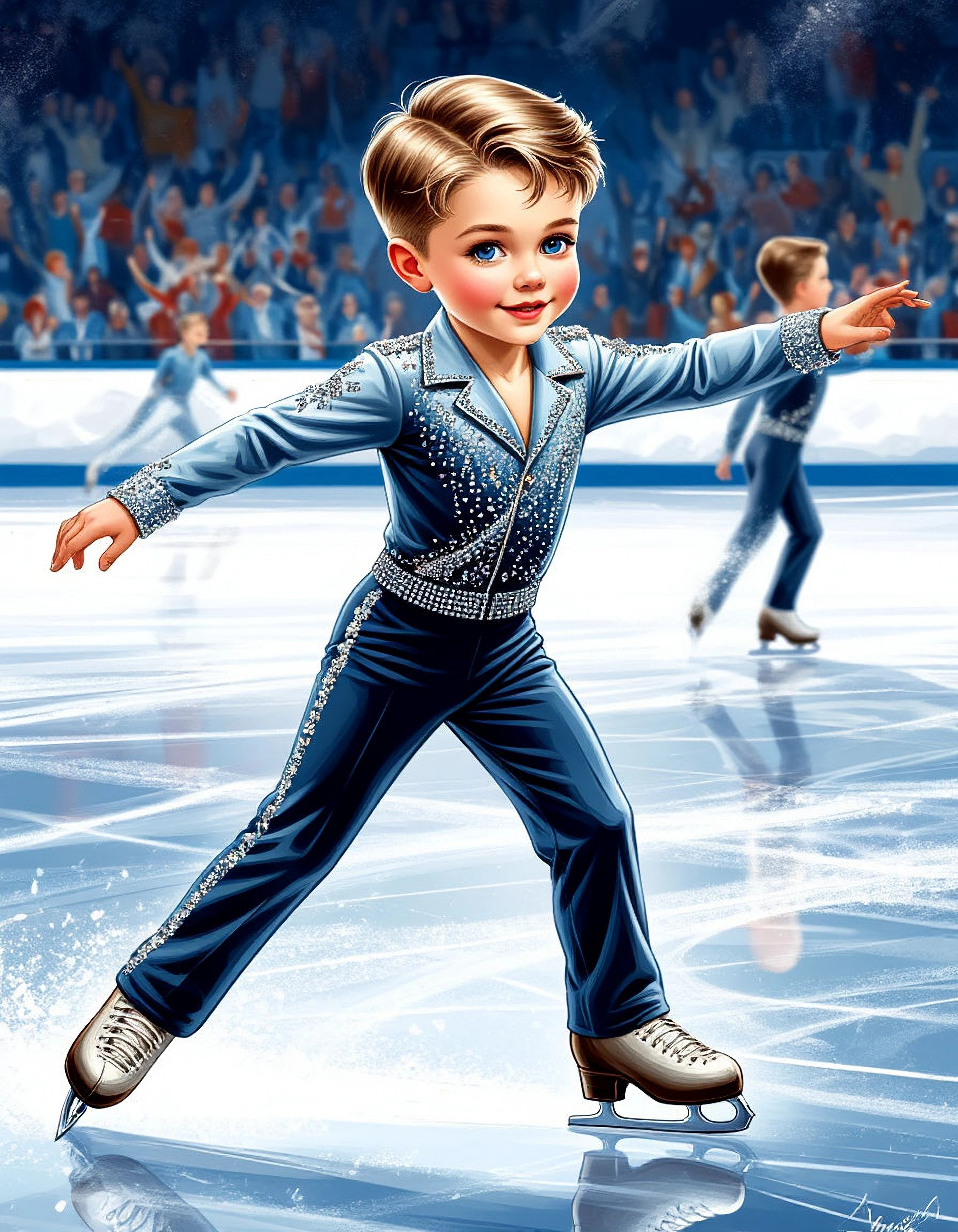 ФК мальчики с ФОНОМ. Фигурное катание для взрослых и детей на Васильевском 🌟