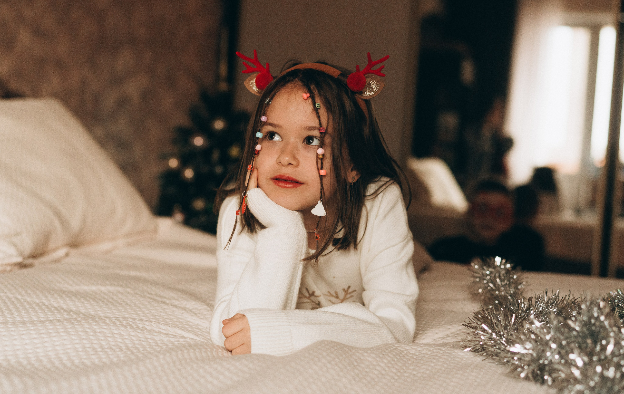 Домашняя Новогодняя фотосессия. Семейный, ньюборн фотограф, фотограф на роды в Москве, Виктория Тюльдюкова