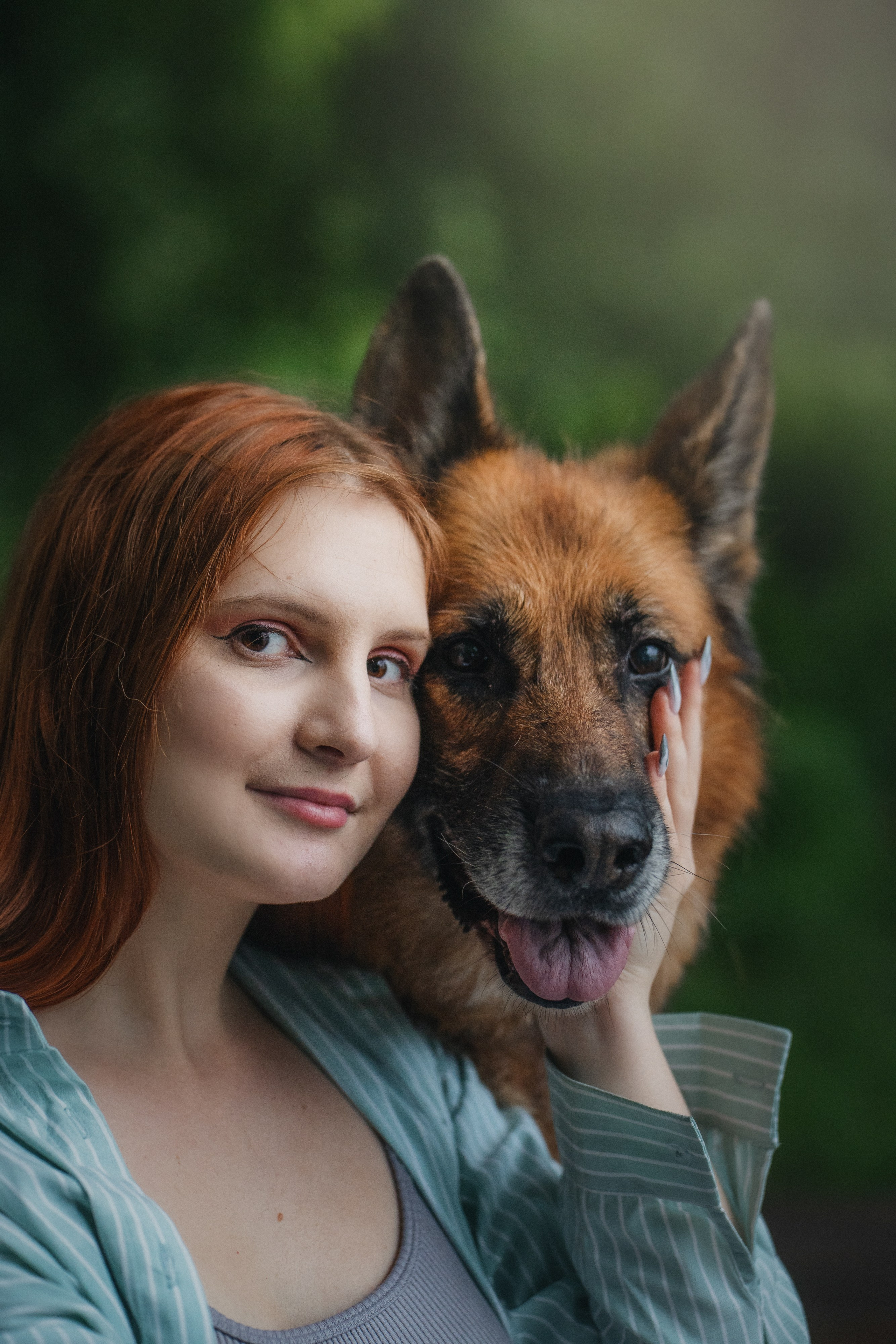 Вика и Фрея. Фотограф анималист в Москве и Санкт-Петербурге Свиридова Анна