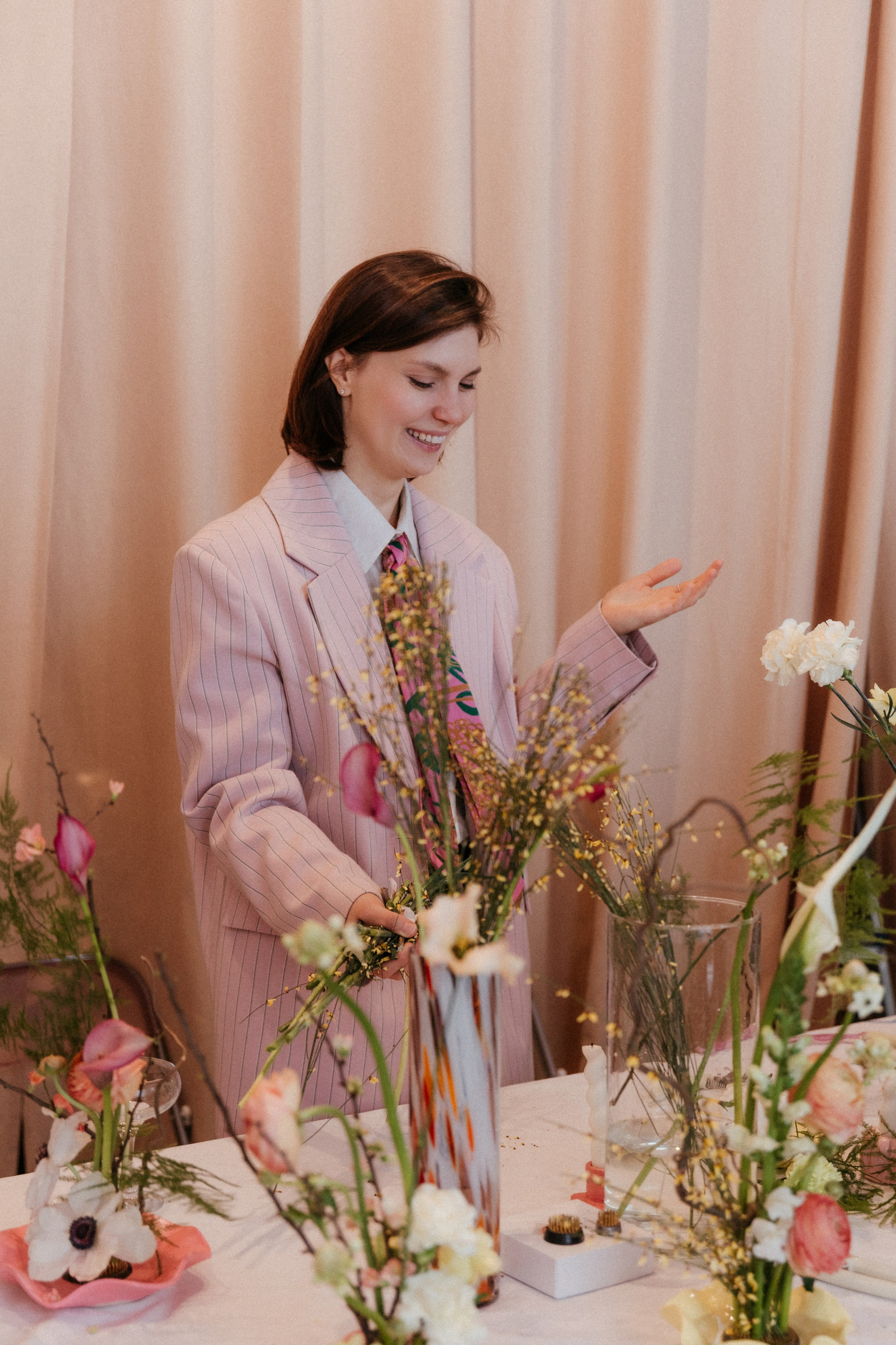 Мастер Класс по созданию Экибаны. Фотограф Муратова Алена