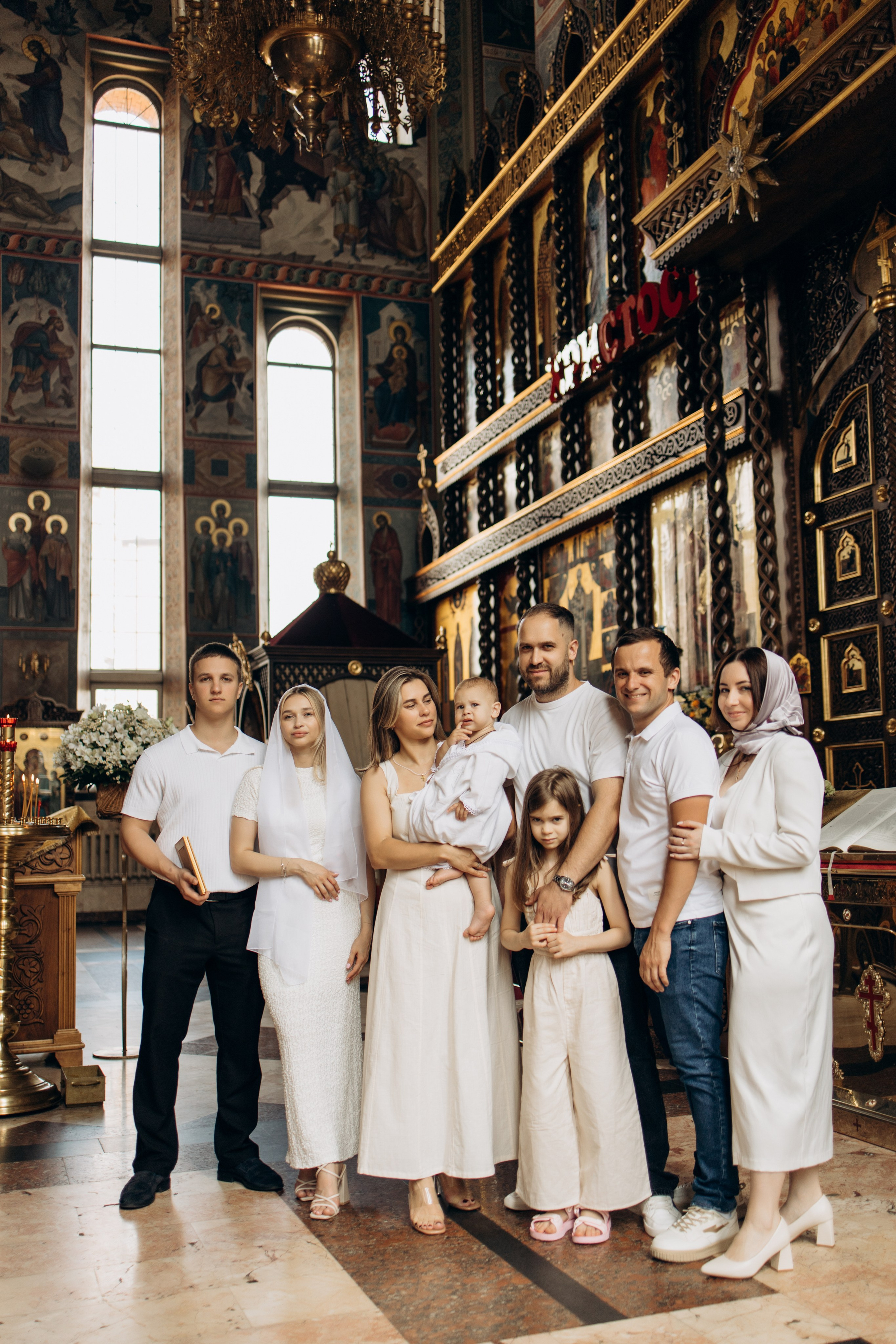 Крещение Радмира. Самый теплый фотограф в Краснодаре Рябоконь Ксения