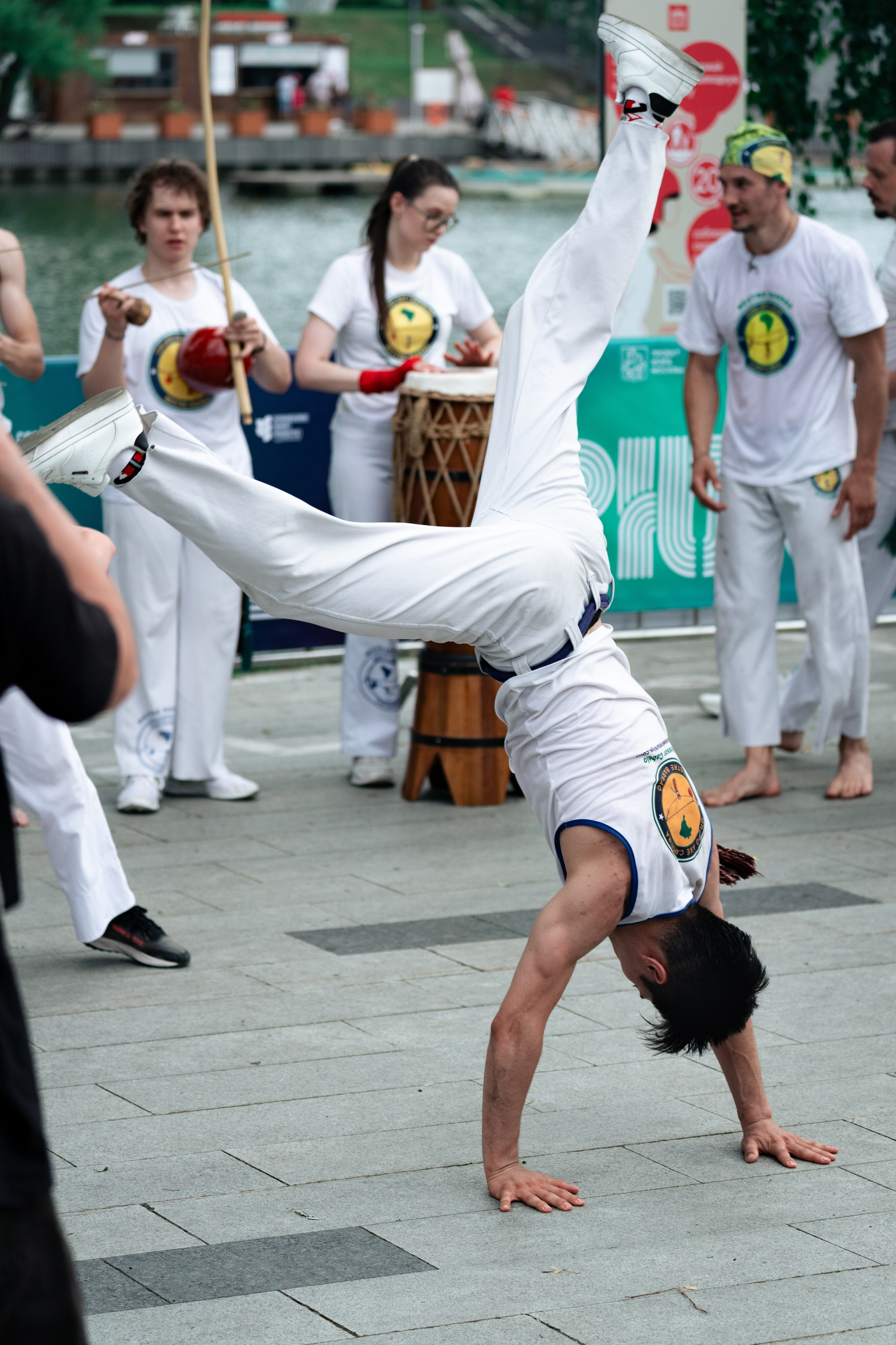 Открытый класс AXE Capoeira на фестивале неолимписких видов спорта на ВДНХ 2025 г:. Фотограф в Москве Ткаченко Владимир