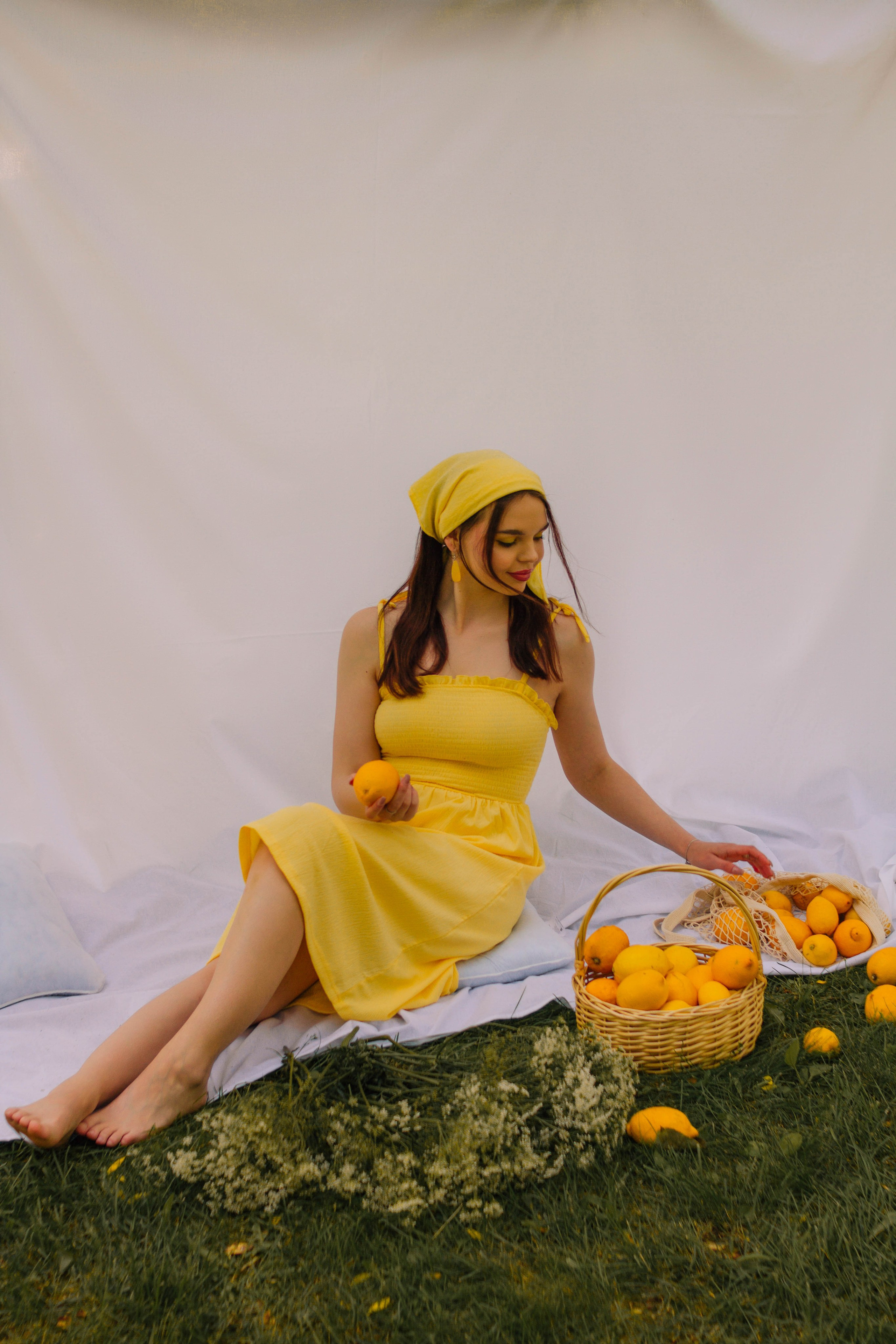 Лимоны в парке. Создадим шедевр? Виталина и её фотоискусство