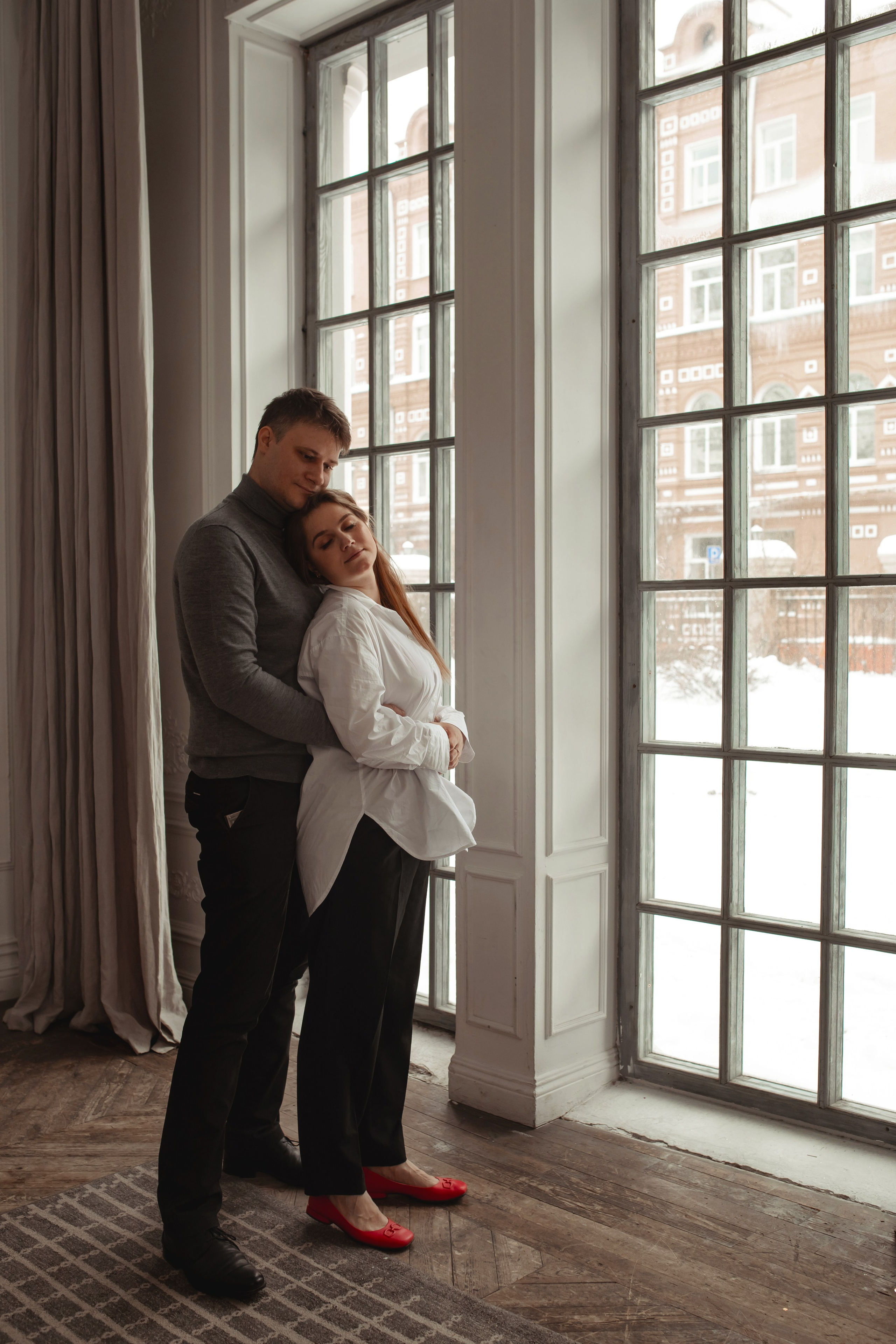 Семейная съемка в студии. Семейный и детский фотограф в Москве Дорогова Екатерина