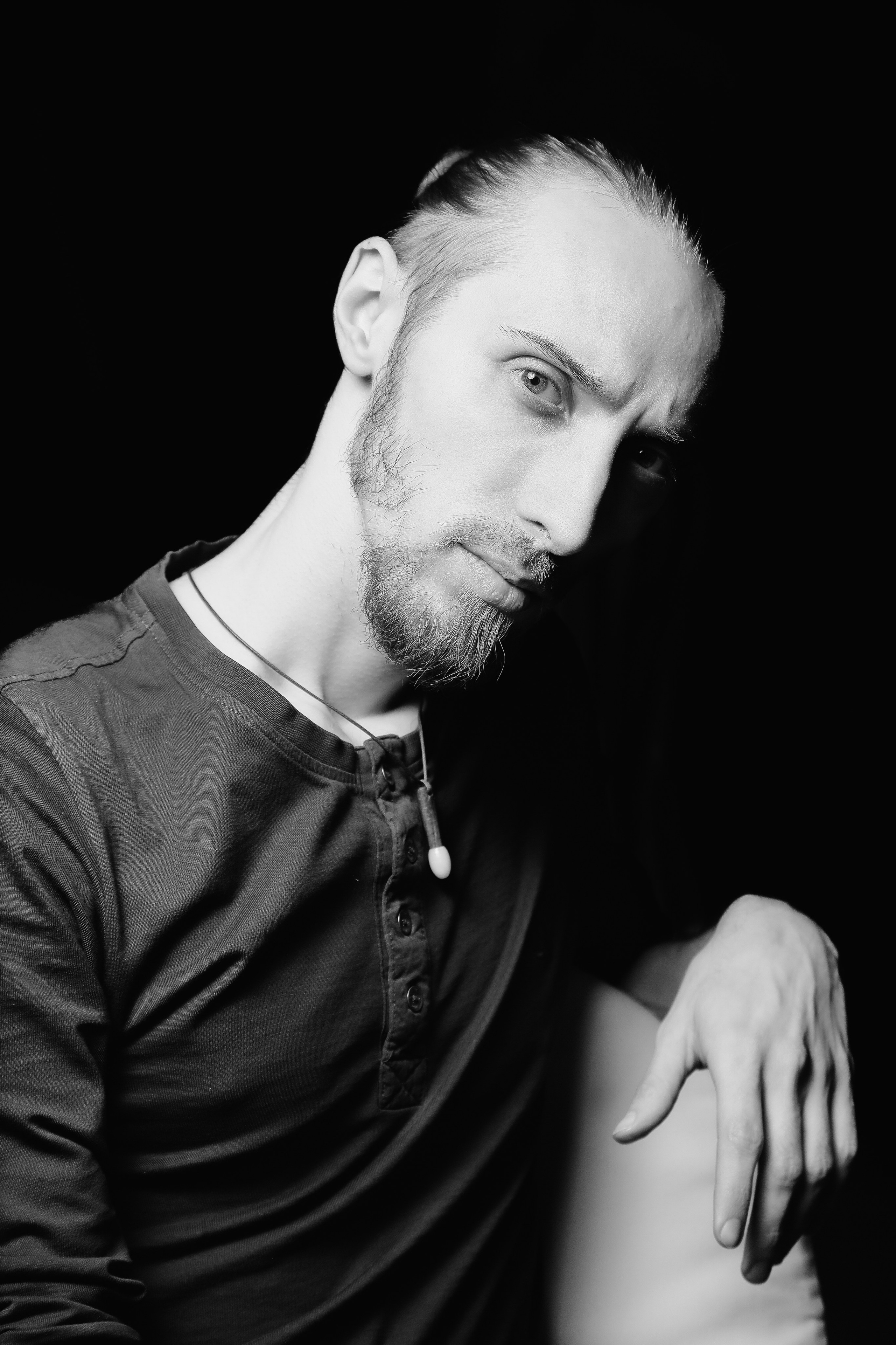 Александр, ЧБ портрет. Портретный Фотограф Александр «Konevtsoph» В Санкт-Петербурге