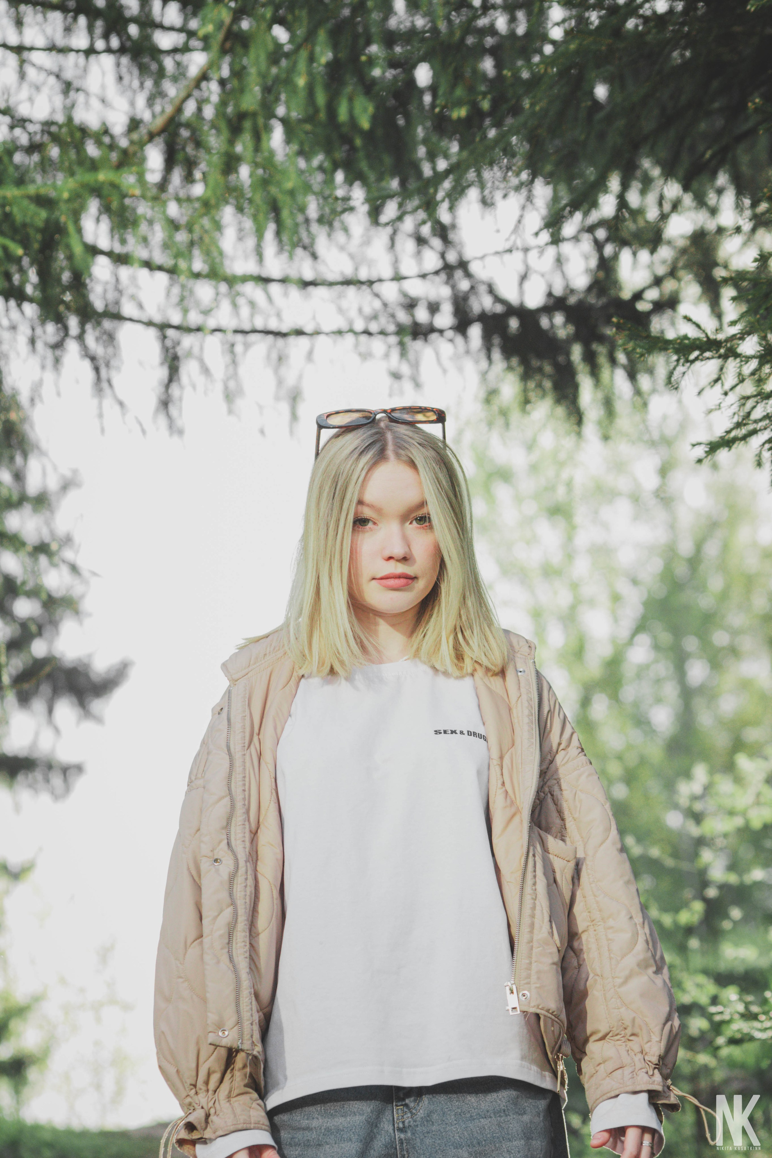 Саша. Фотосессия в лесу. Касаткин Никита. Фотограф