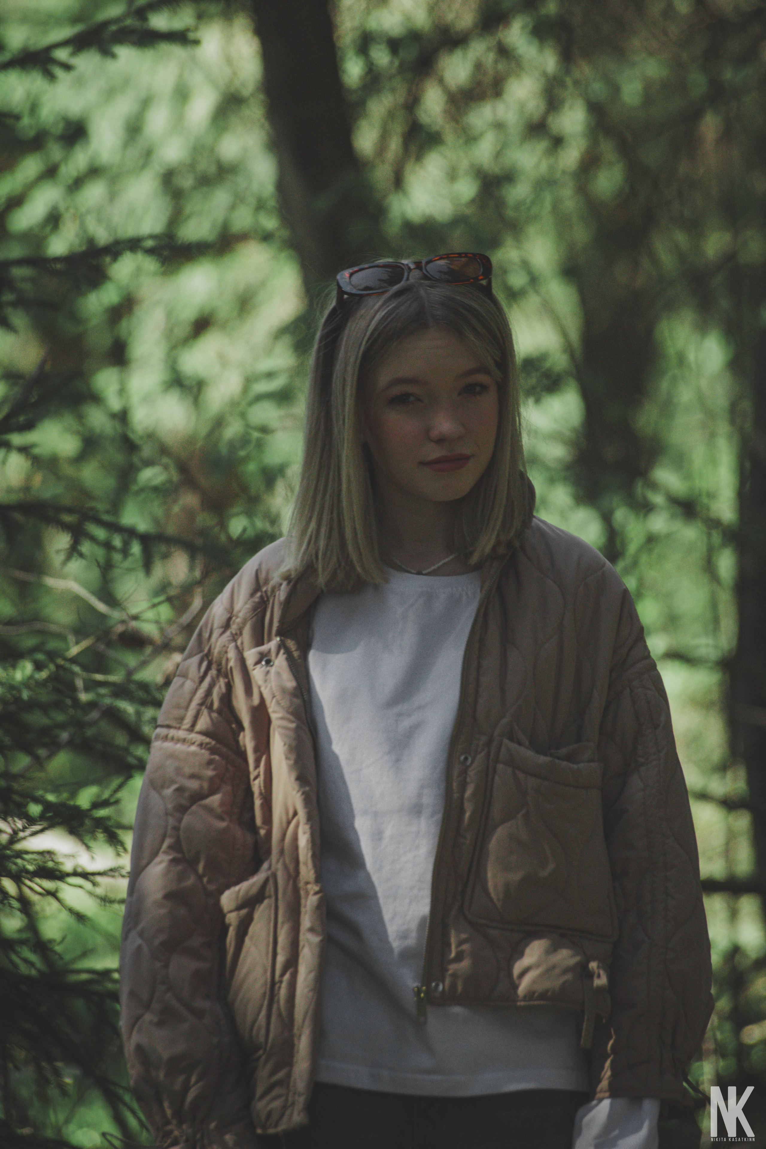 Саша. Фотосессия в лесу. Касаткин Никита. Фотограф