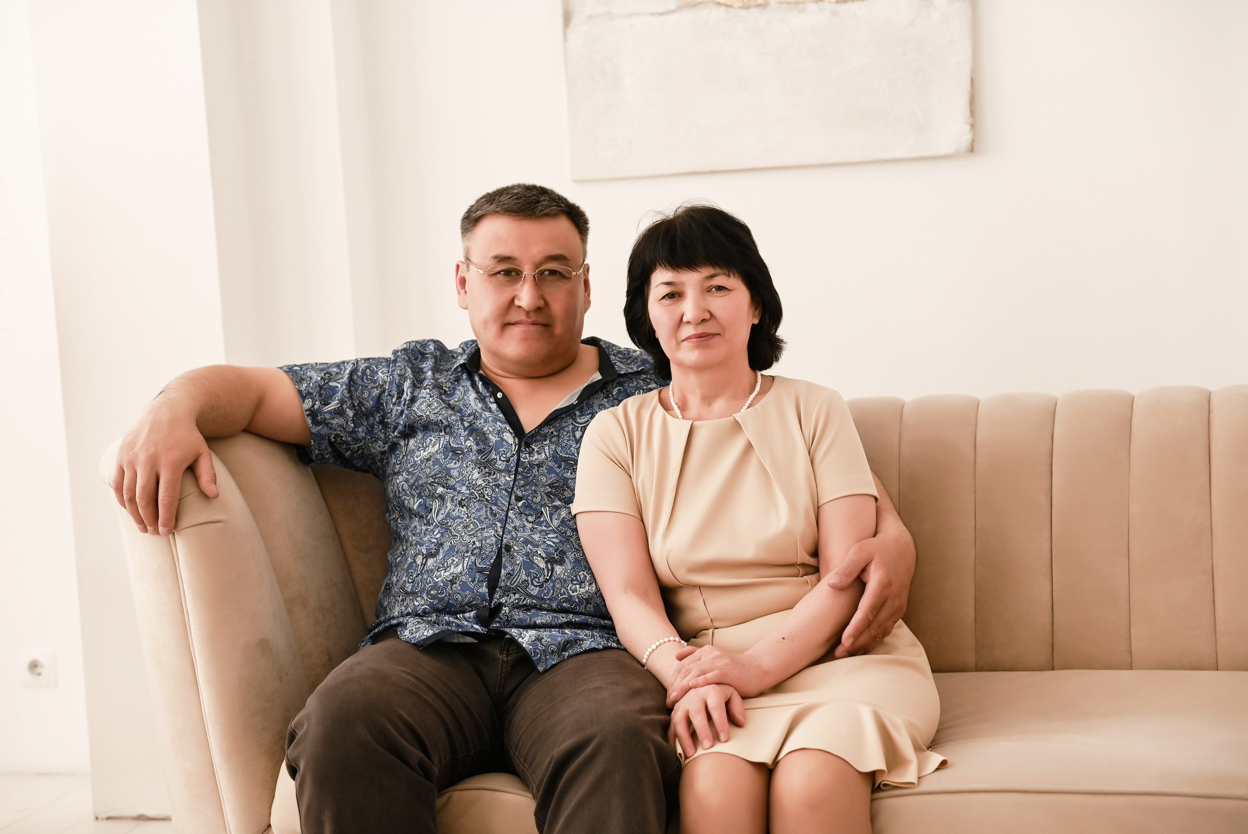 Семейная студийная  фотосессия 2. Свадебный, семейный, детский, контент фотограф в Омске Максим Ильин