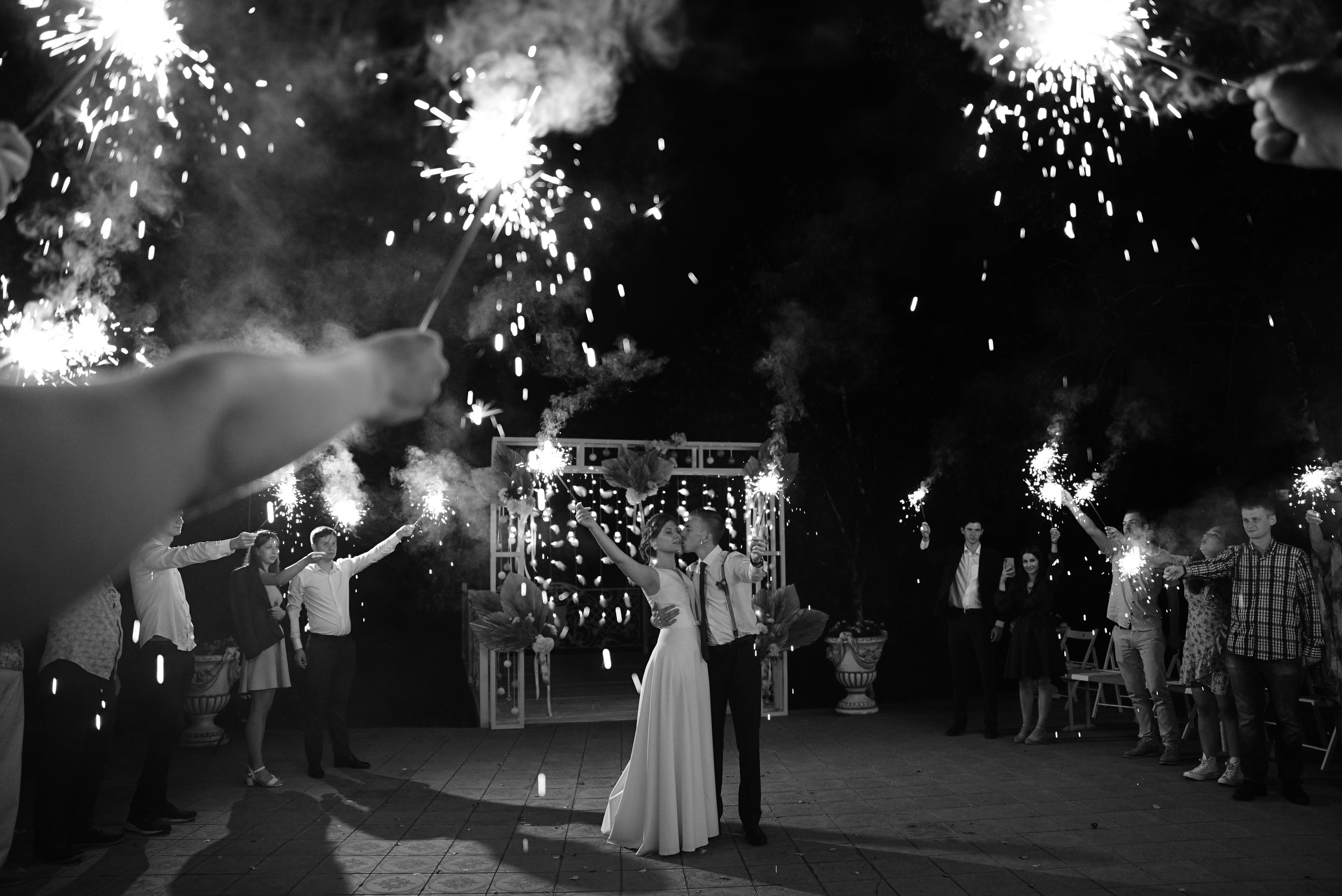 Иван и Виктория чб. Свадебный фотограф в Самаре Анна Ковалева