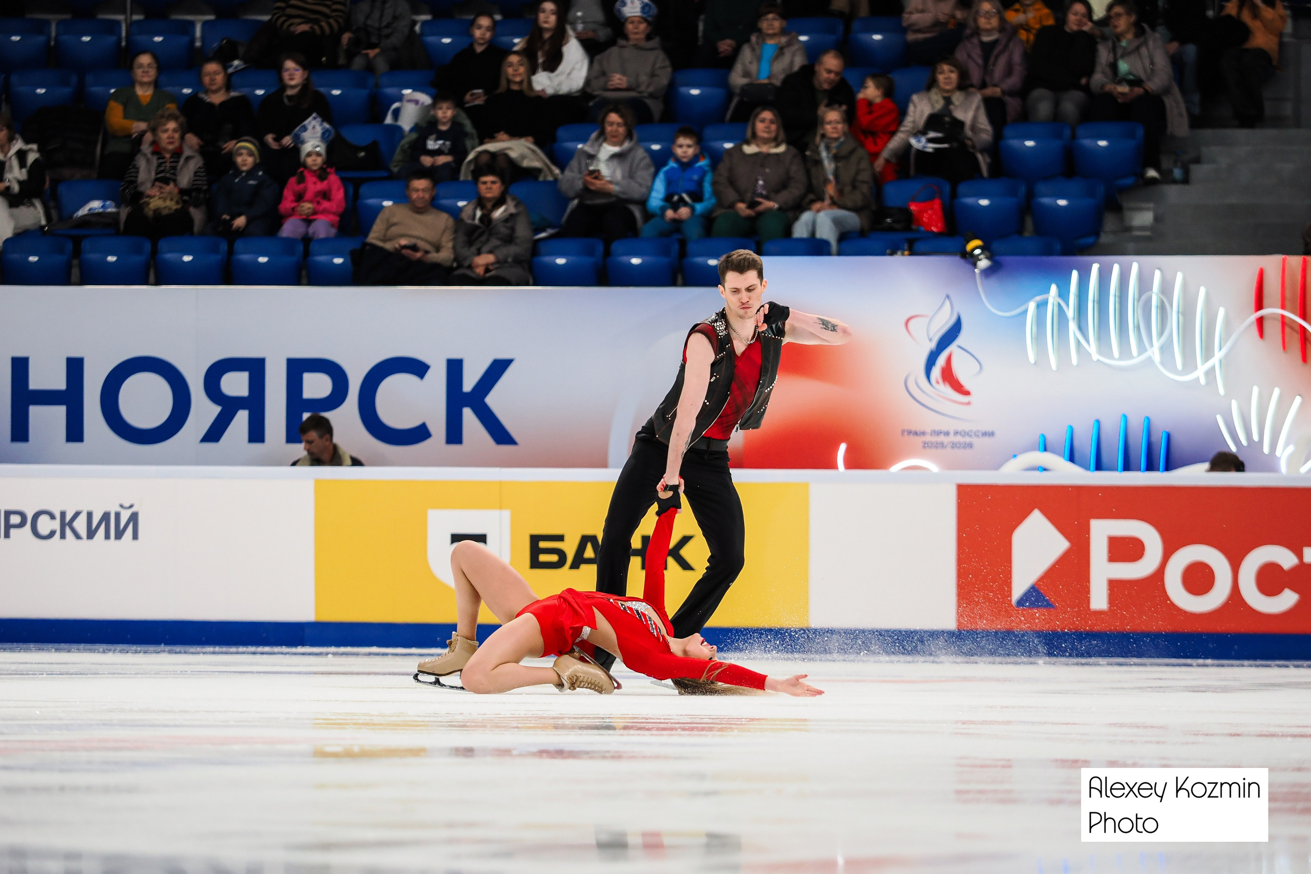 Гран-при России по фигурному катанию. Репортажный фотограф Алексей Козьмин