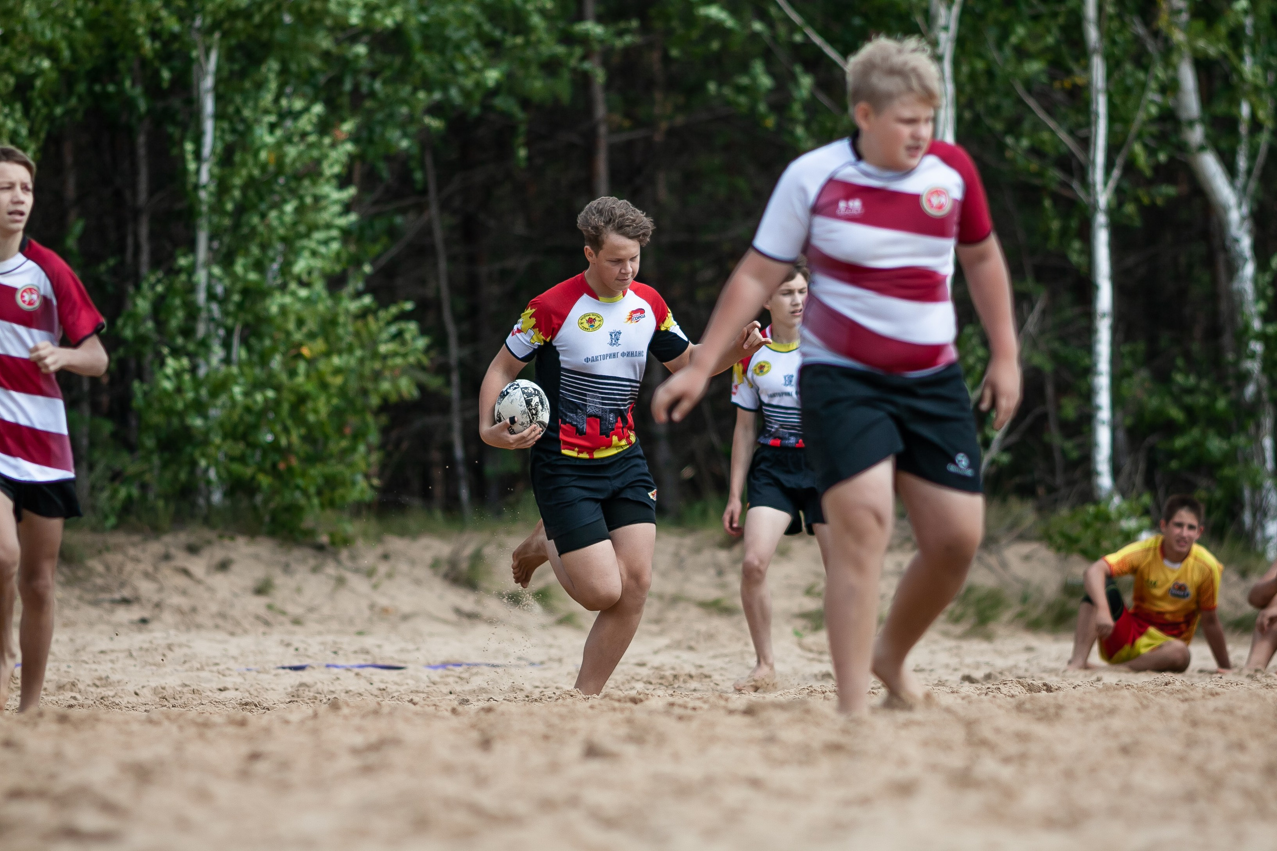 «Кубок «Молота» по пляжному Регби. Фотография