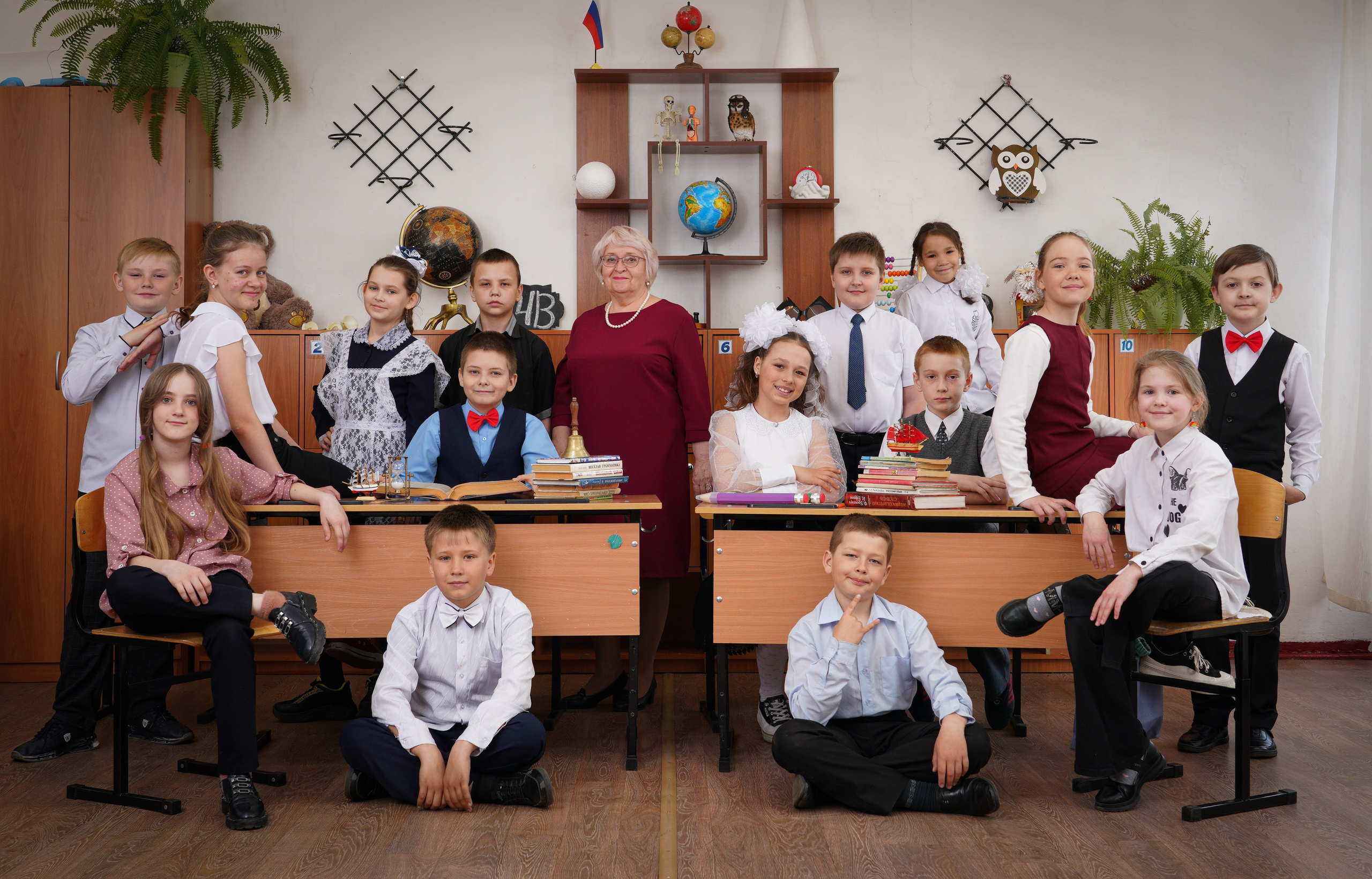 Портреты на выпускной альбом