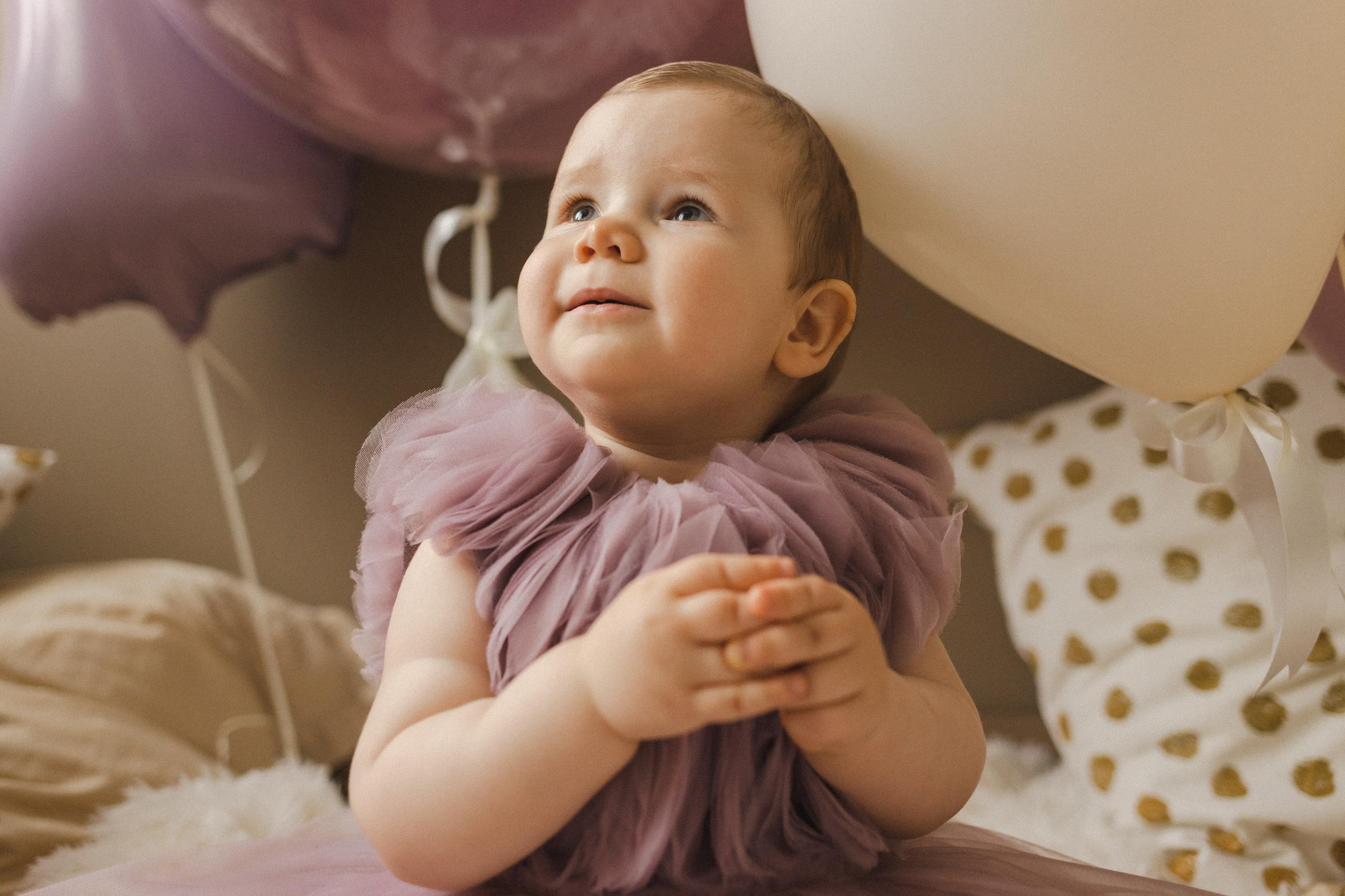 Аглае 1 годик. Семейный фотограф в Москве