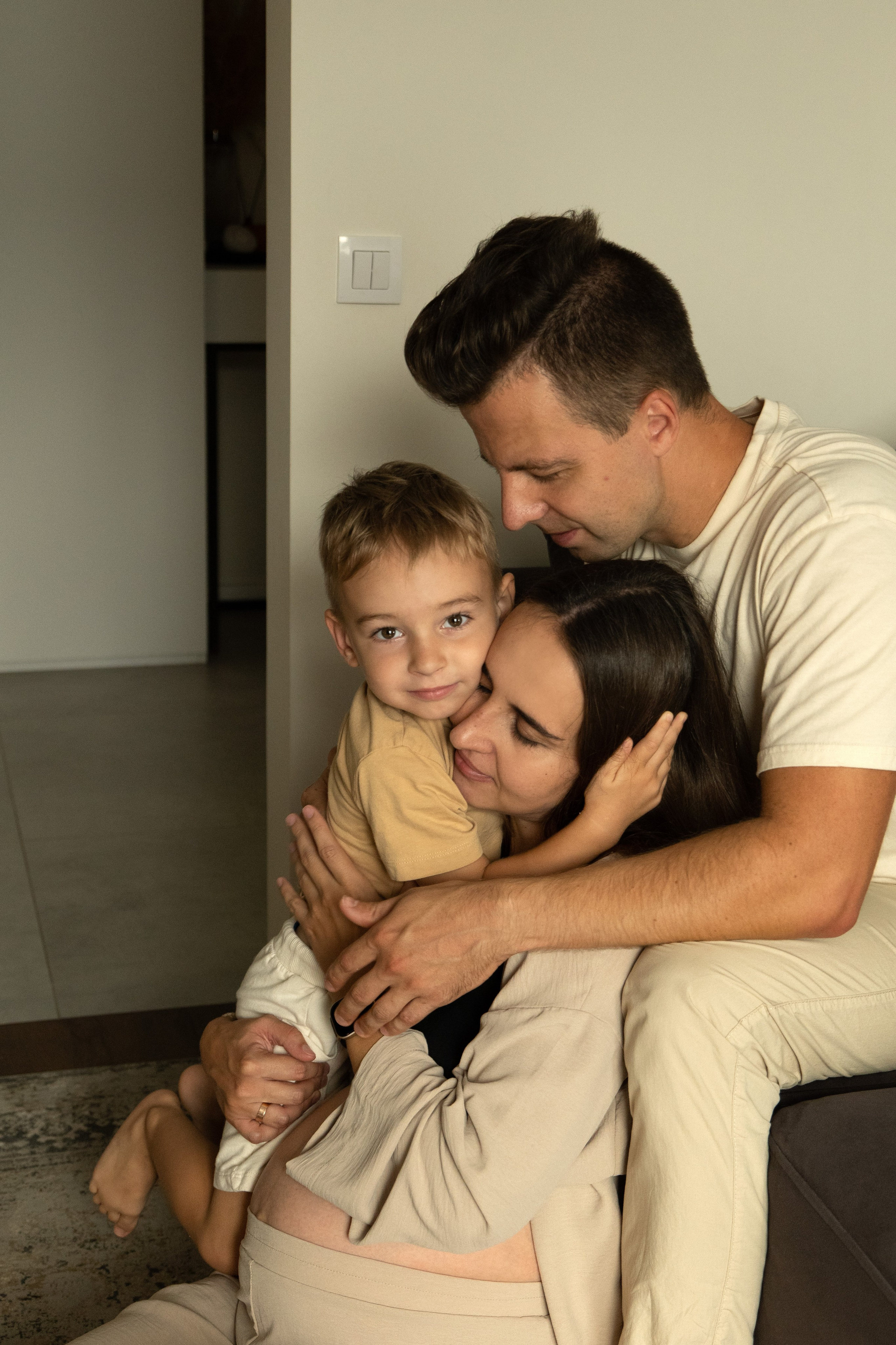 Домашняя фотосессия «В ожидании». Фотограф видеограф Ольга Василевская