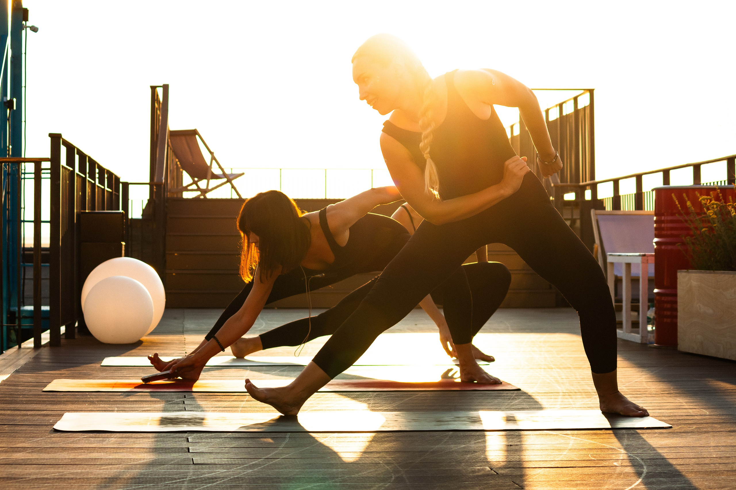 Йога на крыше Станкзавода. Александр Носов. Портретный и репортажный фотограф в Самаре