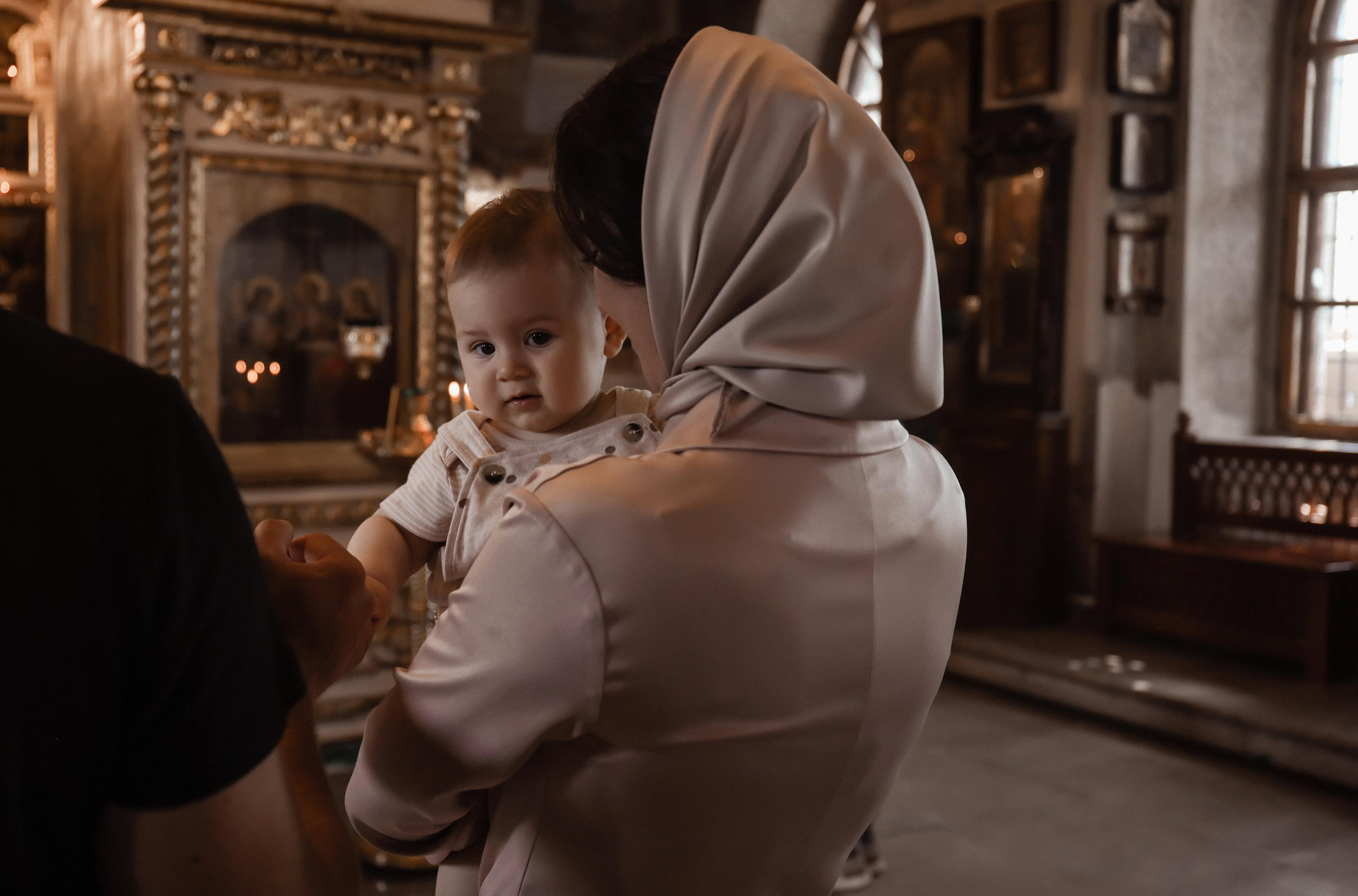 Крещение. Алина Малышева, свадебный и семейный фотограф Москва