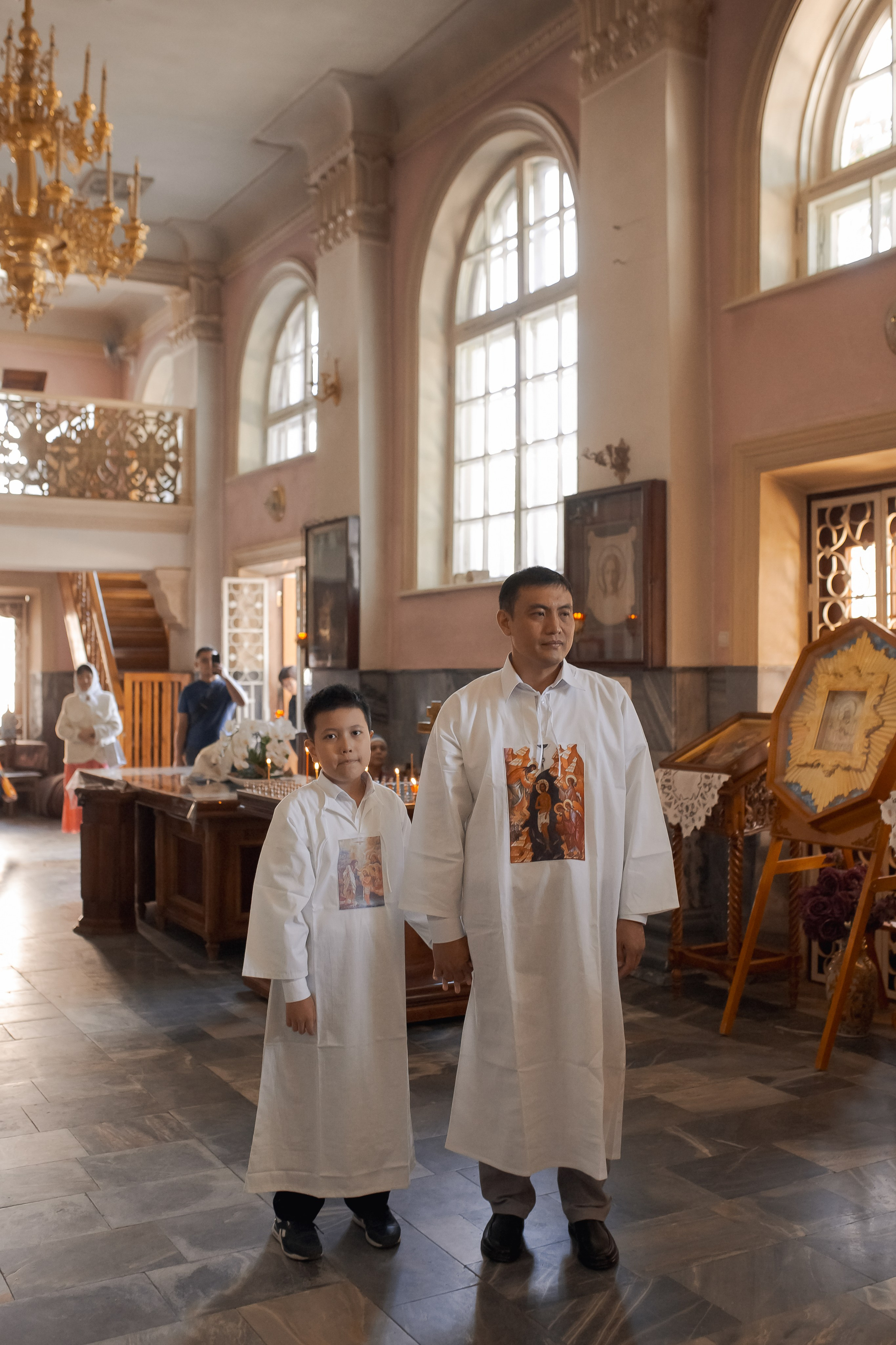 Крещение всей семьи. Фотограф на Крещение и Венчание в Ташкенте