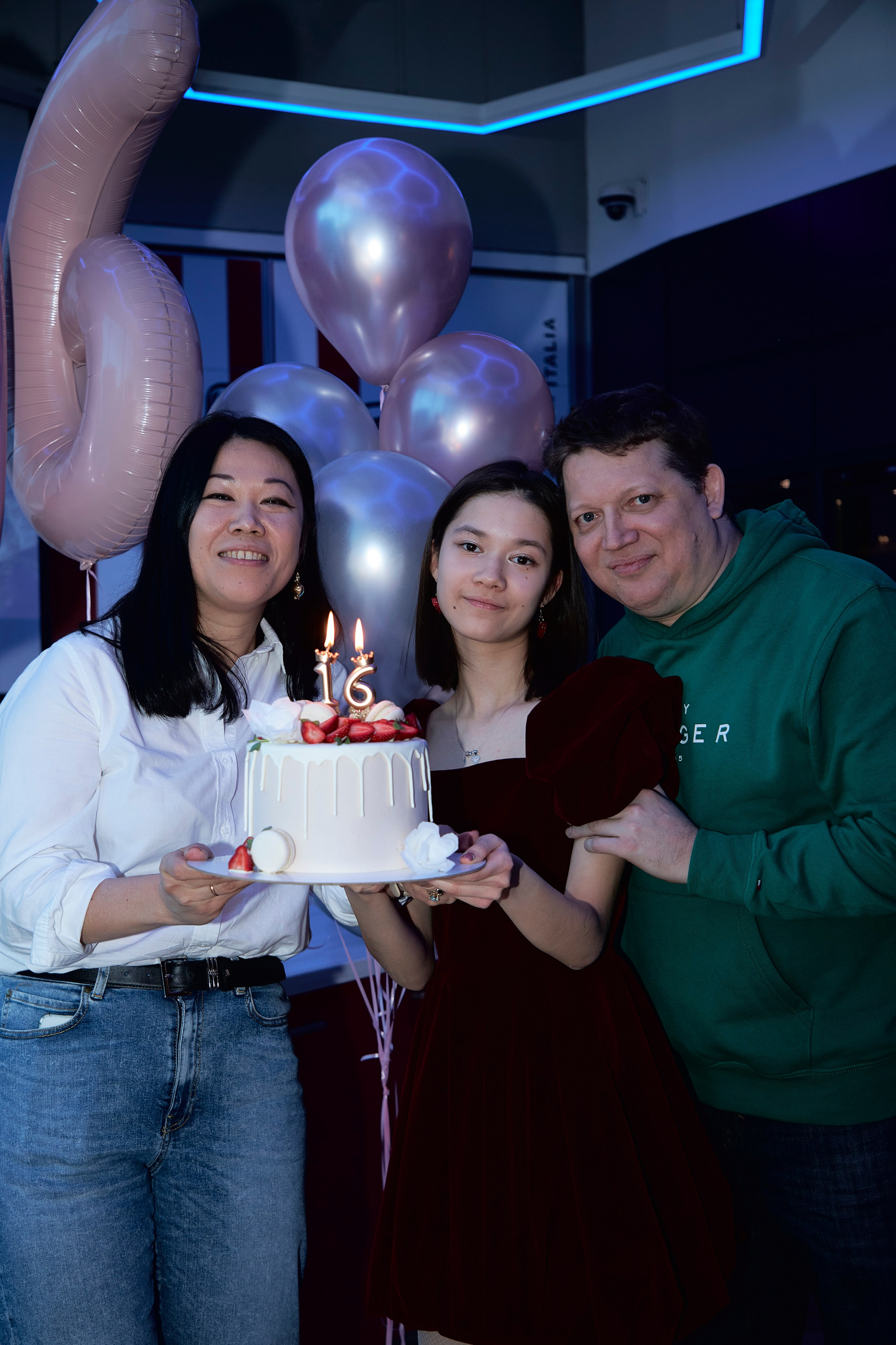 Репортажная съёмка с дня рождения. Анна Потявина. Фотограф Москва