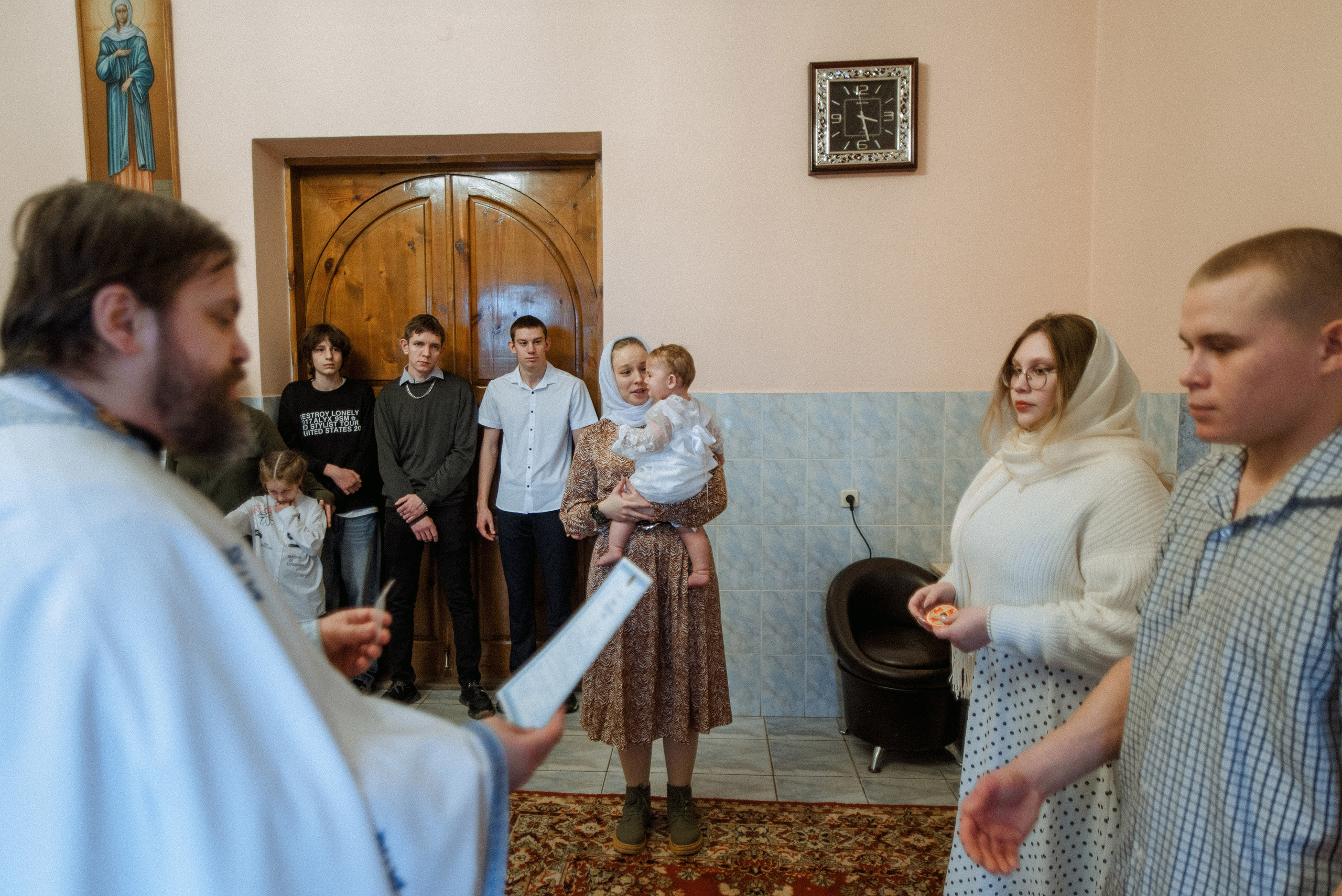 Крещение Евы. Семейный документальный фотограф в Волгограде Мариэта Додина