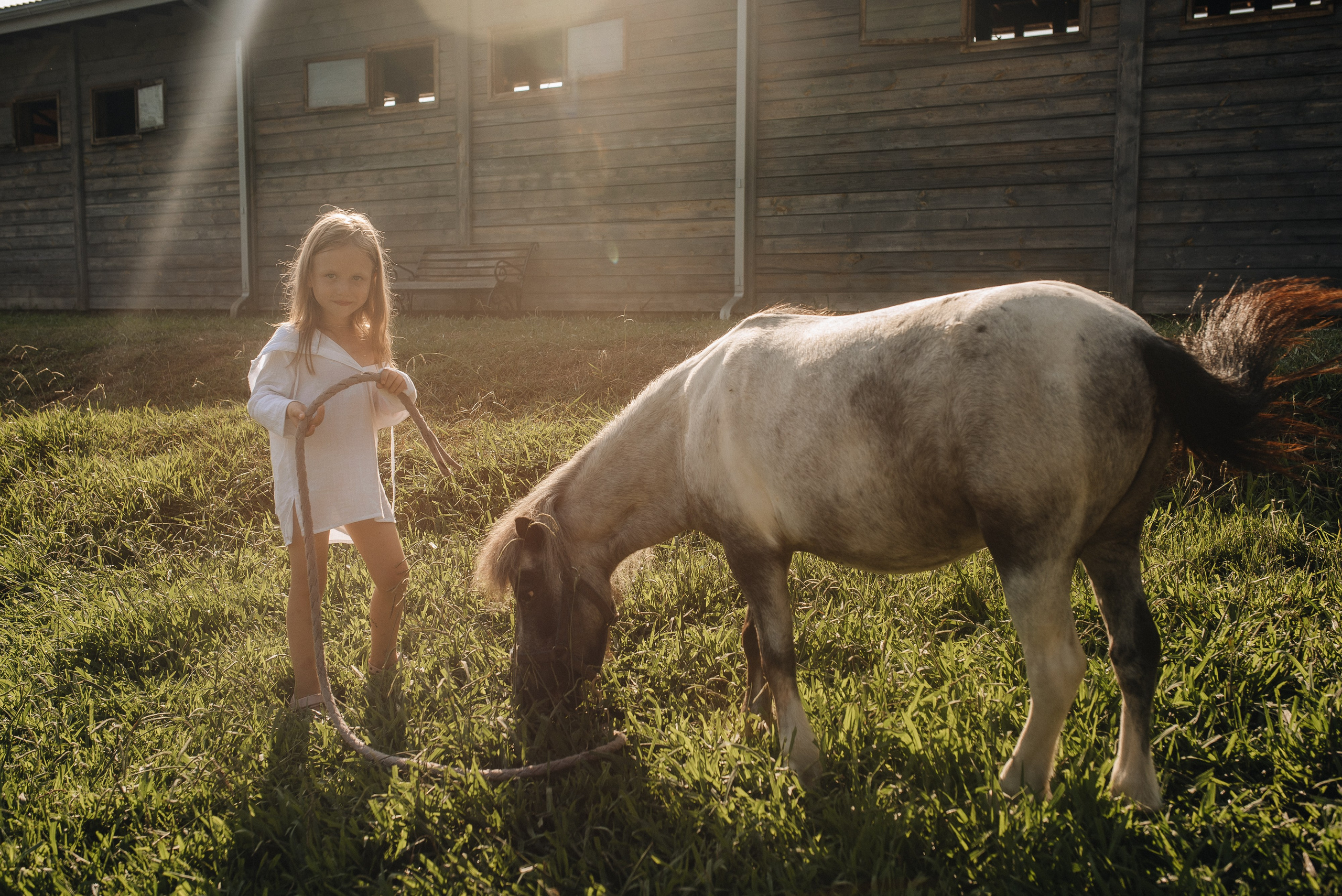 На ферме. Семейная фотосессия в Новосибирске от фотографа Ольги Коваль