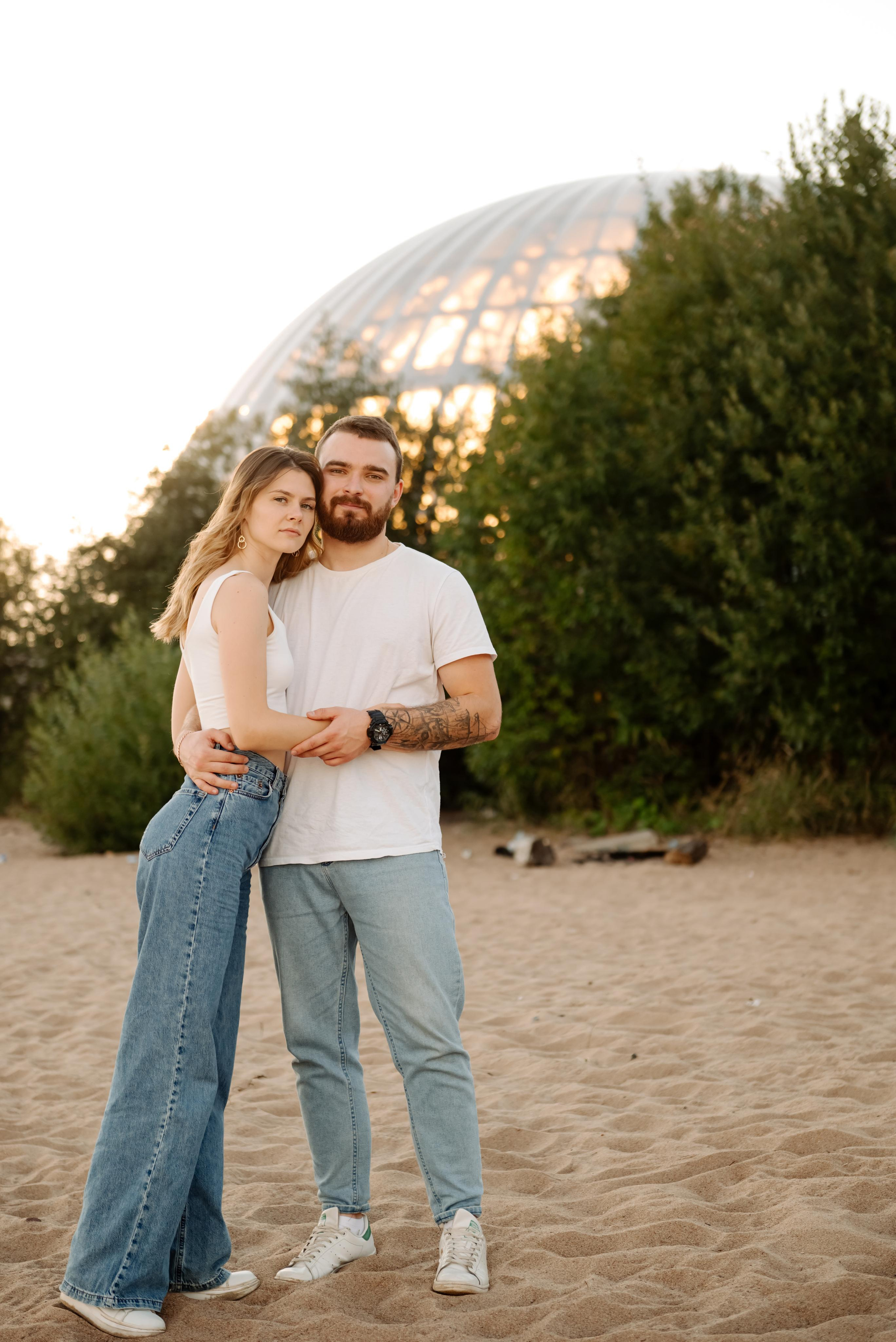 Прогулка по берегу. Свадебный и сеейный фотограф в Санкт-Петербурге Елена Худякова