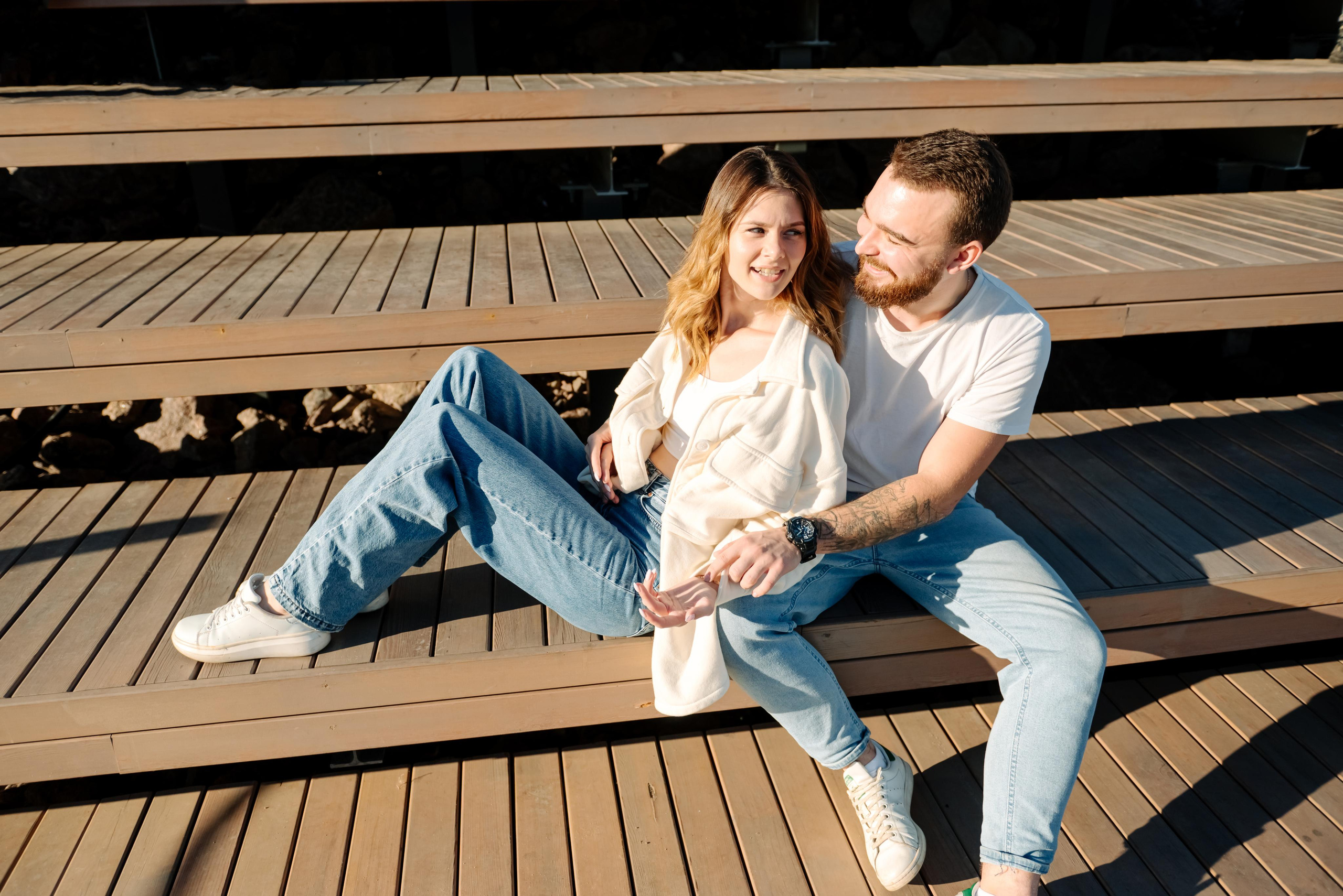 Прогулка по берегу. Свадебный и сеейный фотограф в Санкт-Петербурге Елена Худякова