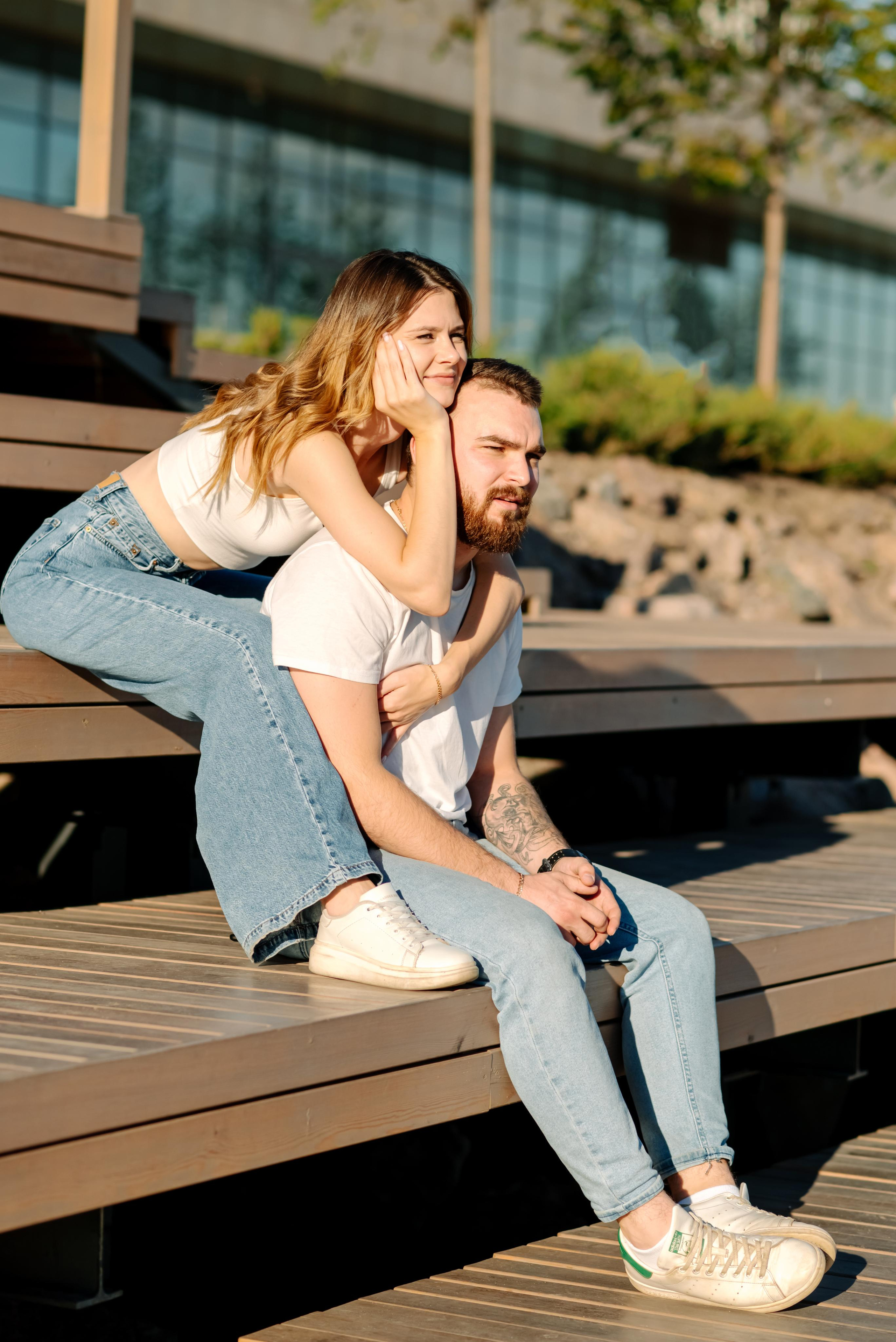 Прогулка по берегу. Свадебный и сеейный фотограф в Санкт-Петербурге Елена Худякова