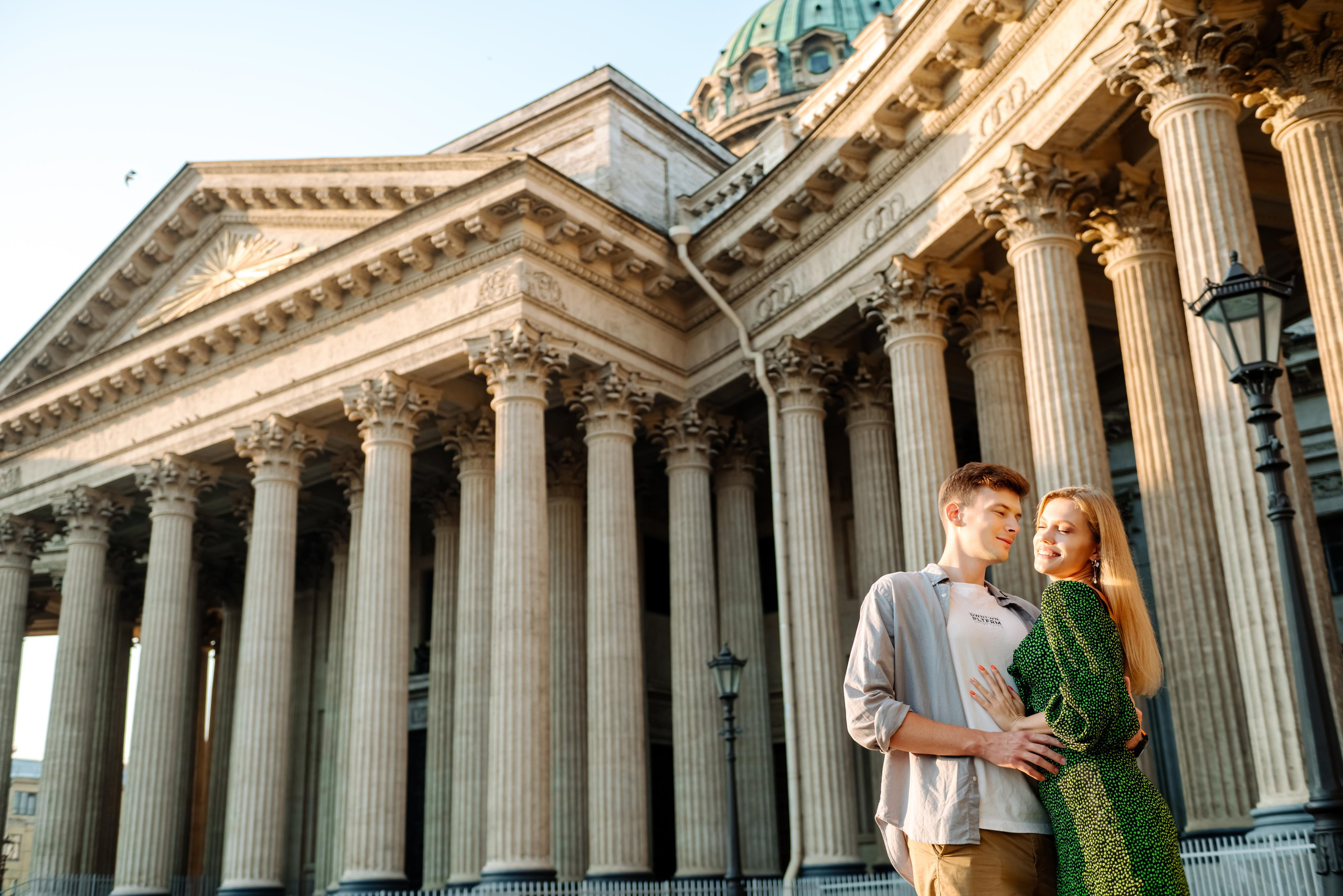 Даша и Даня. Питер утром. Свадебный и сеейный фотограф в Санкт-Петербурге Елена Худякова