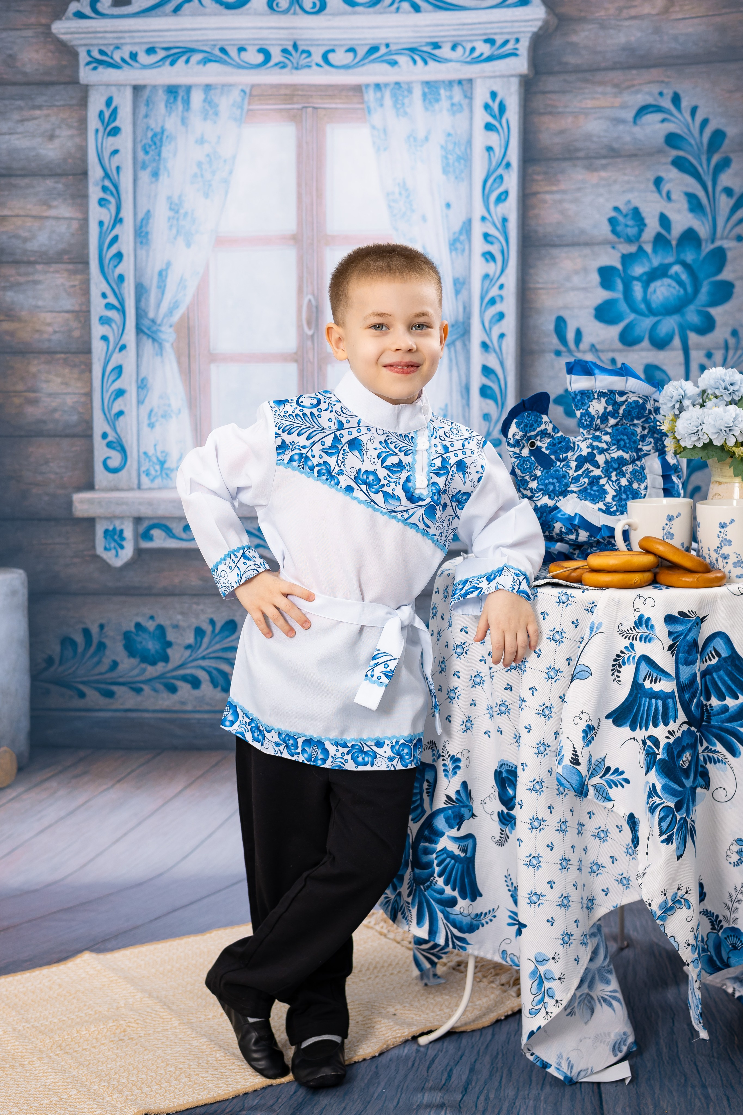 Фотопроект «Гжель». Выпускные альбомы. Фотостудия «Олеся»