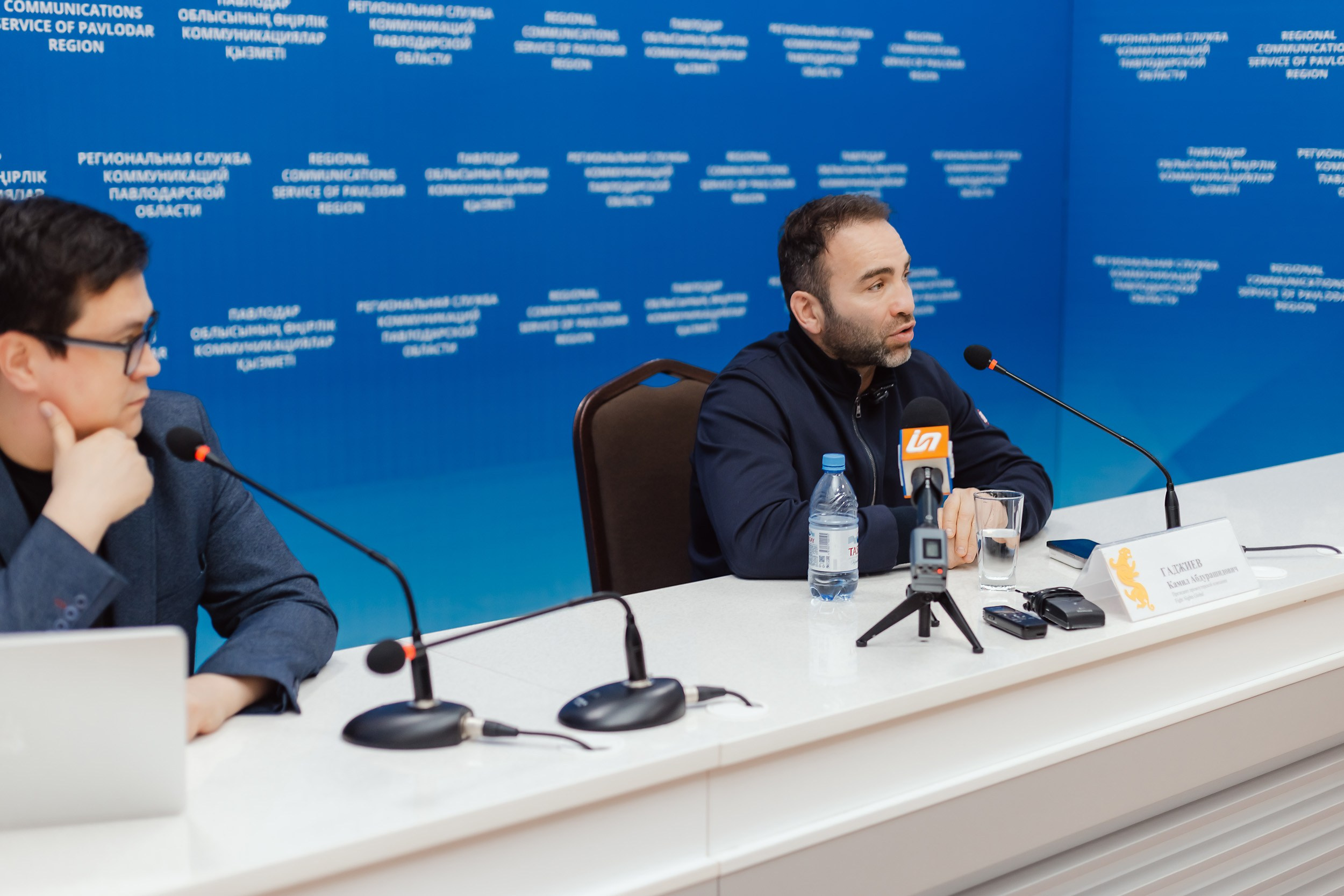 Пресс-конференция Камиля Гаджиева. Кипятком Павлодар